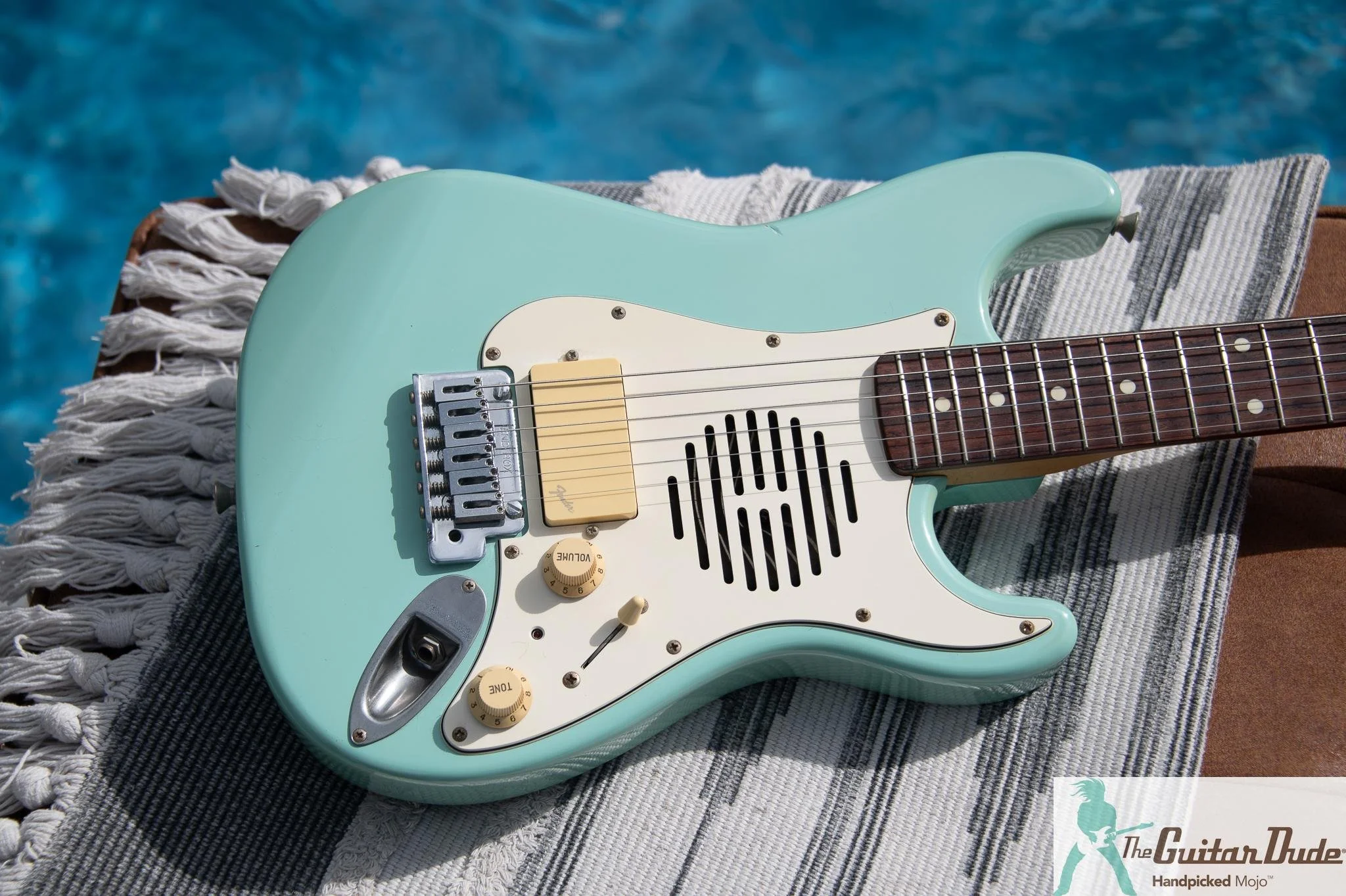 1995 Fender Japan ST-Champ mini Strat sonic blue, photo 1