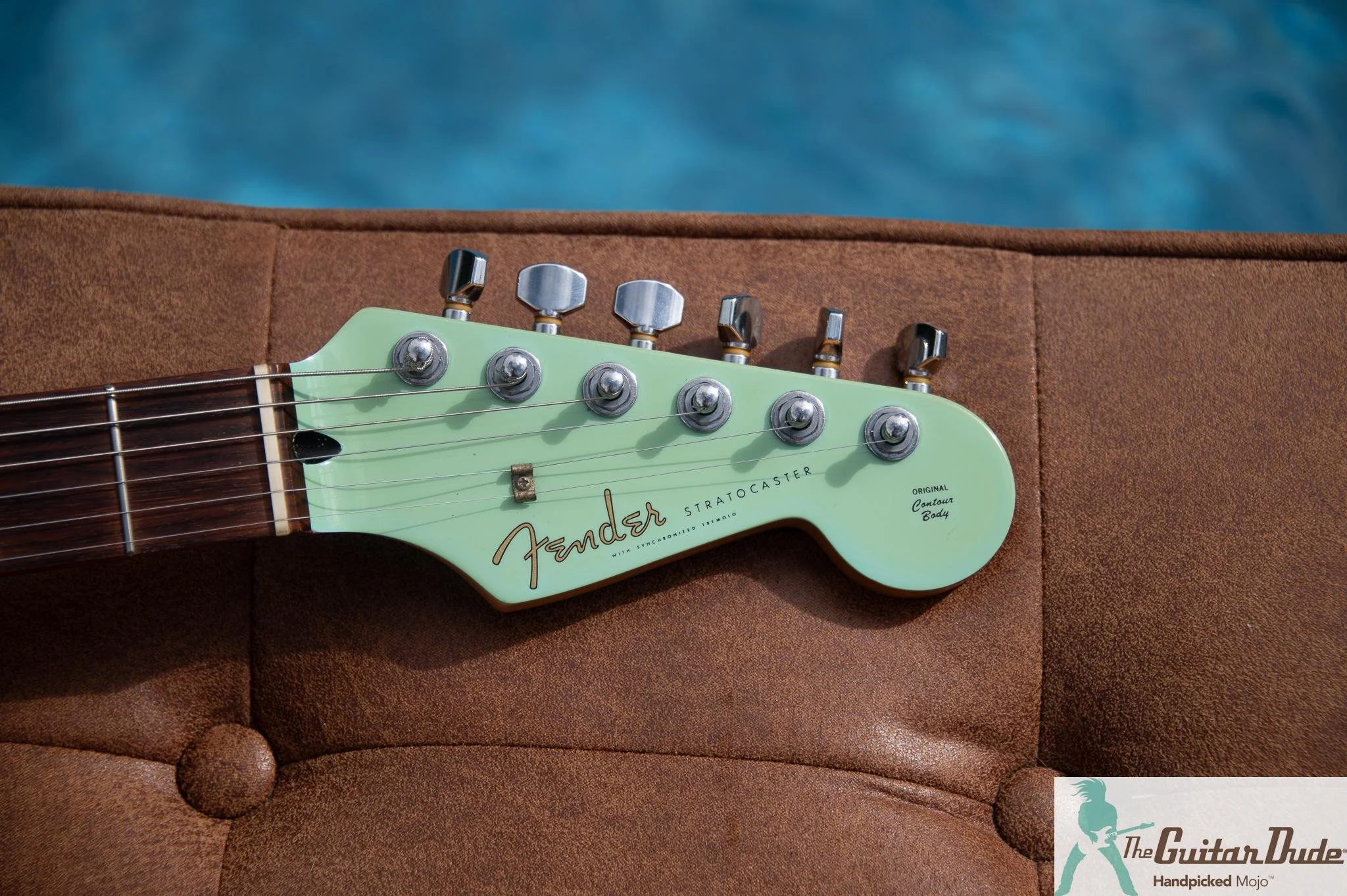 1995 Fender Japan ST-Champ mini Strat sonic blue, photo 2