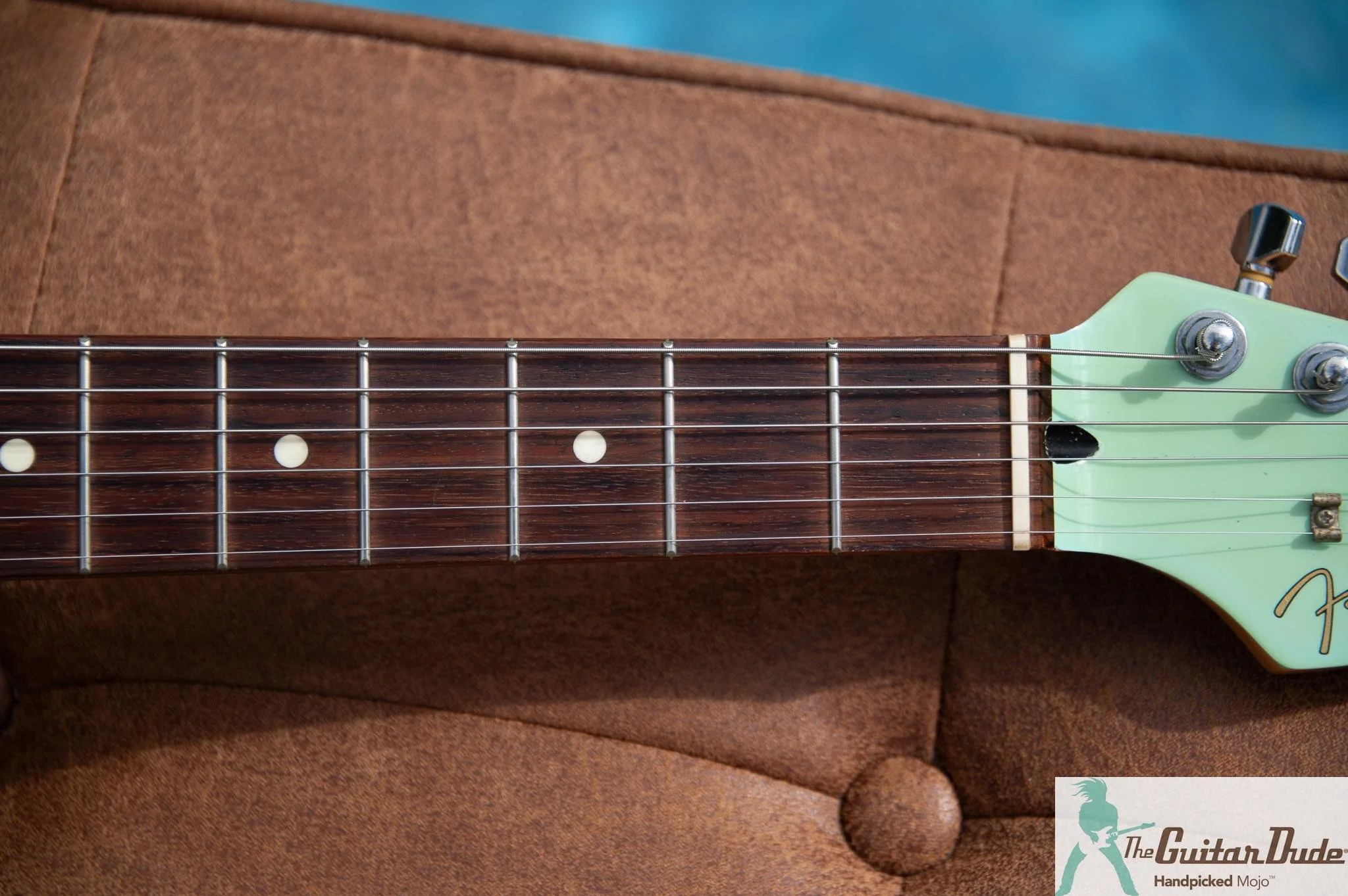 1995 Fender Japan ST-Champ mini Strat sonic blue, photo 8