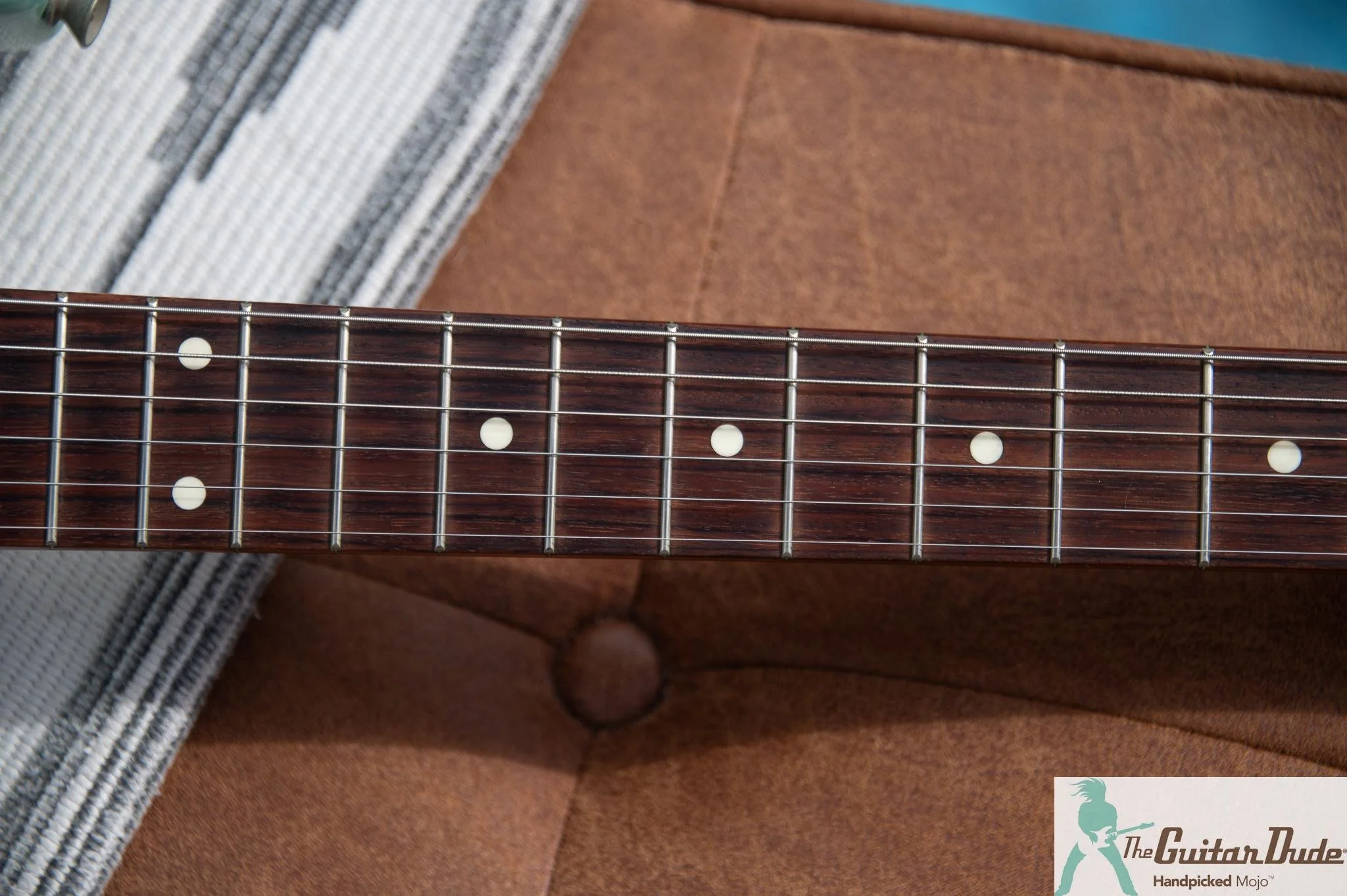 1995 Fender Japan ST-Champ mini Strat sonic blue, photo 9