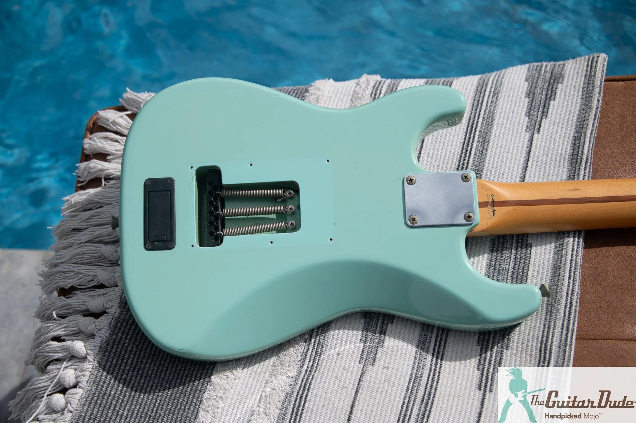 1995 Fender Japan ST-Champ mini Strat sonic blue, photo 13