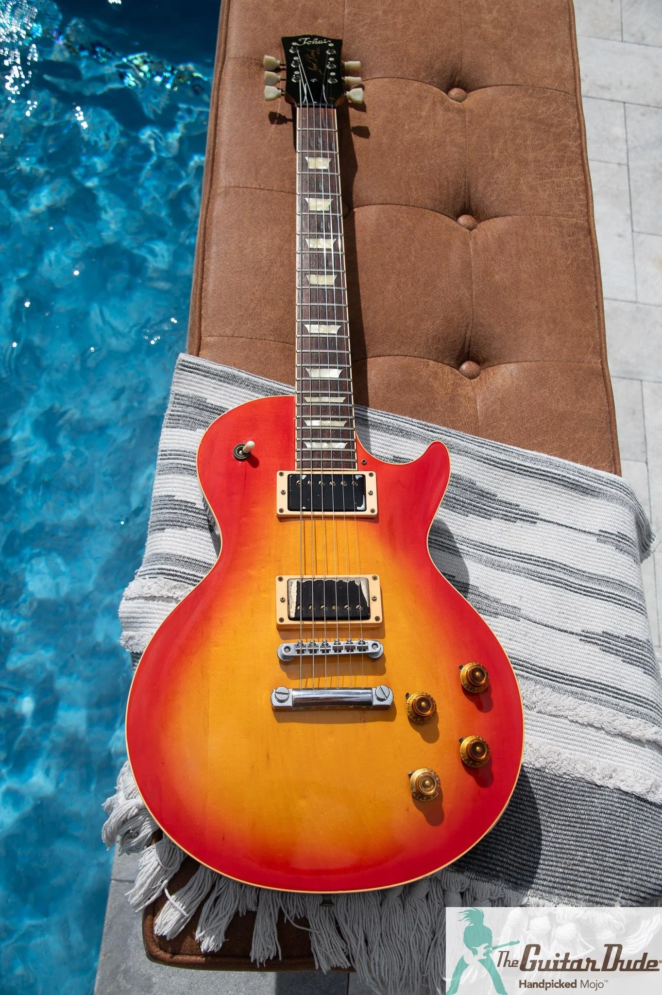 1982 Tokai Love Rock LS-50 cherry sunburst, photo 1