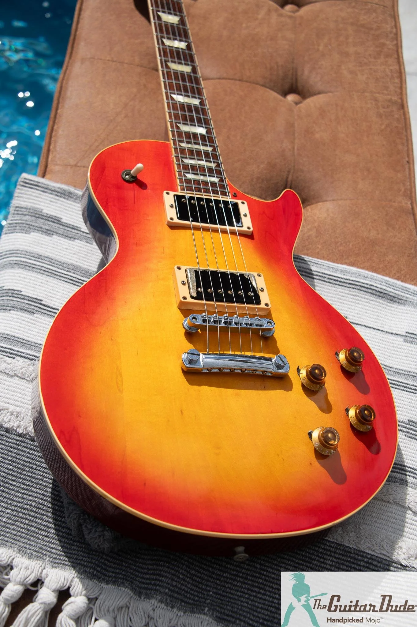 1982 Tokai Love Rock LS-50 cherry sunburst, photo 2