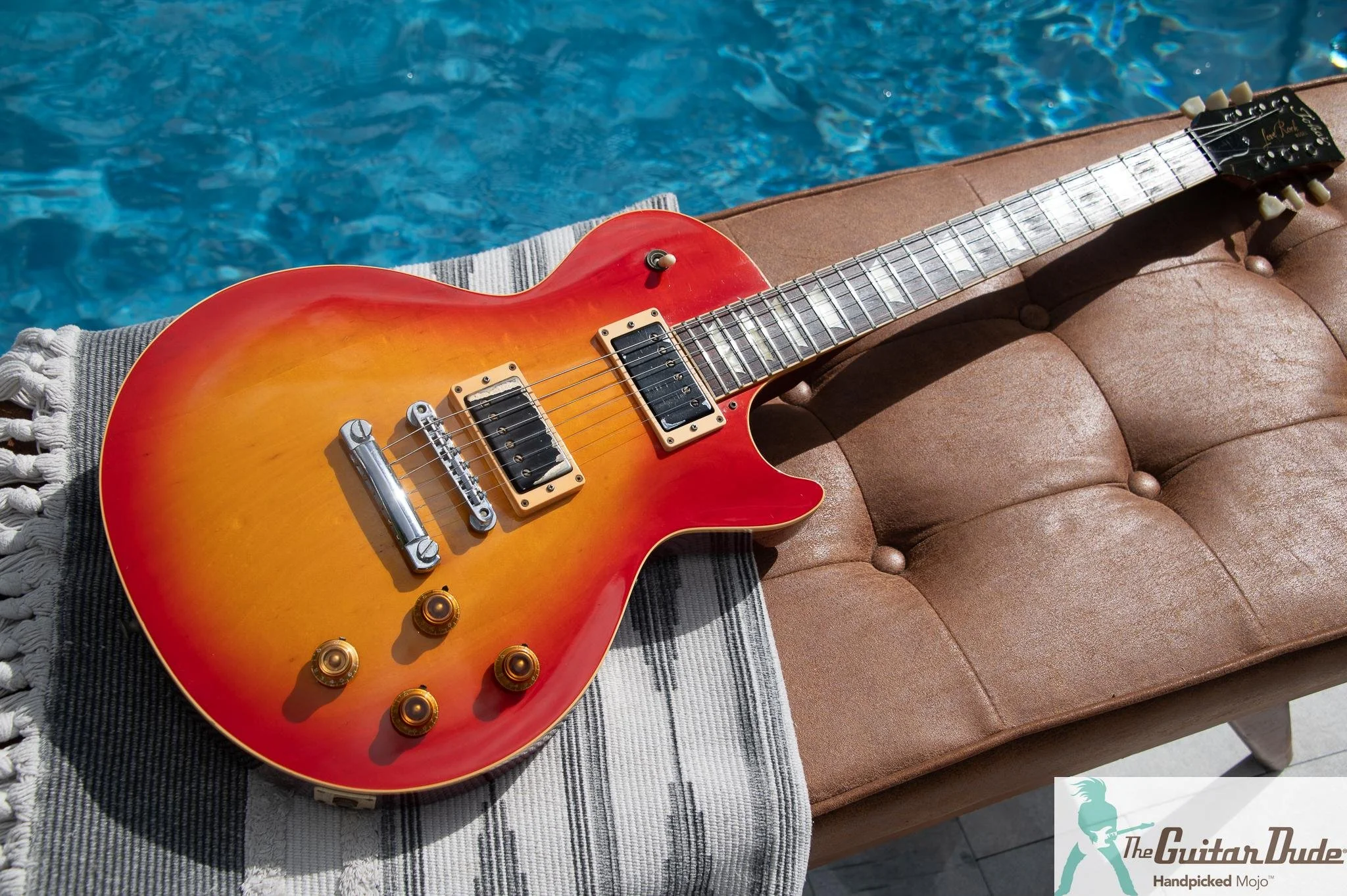 1982 Tokai Love Rock LS-50 cherry sunburst, photo 5