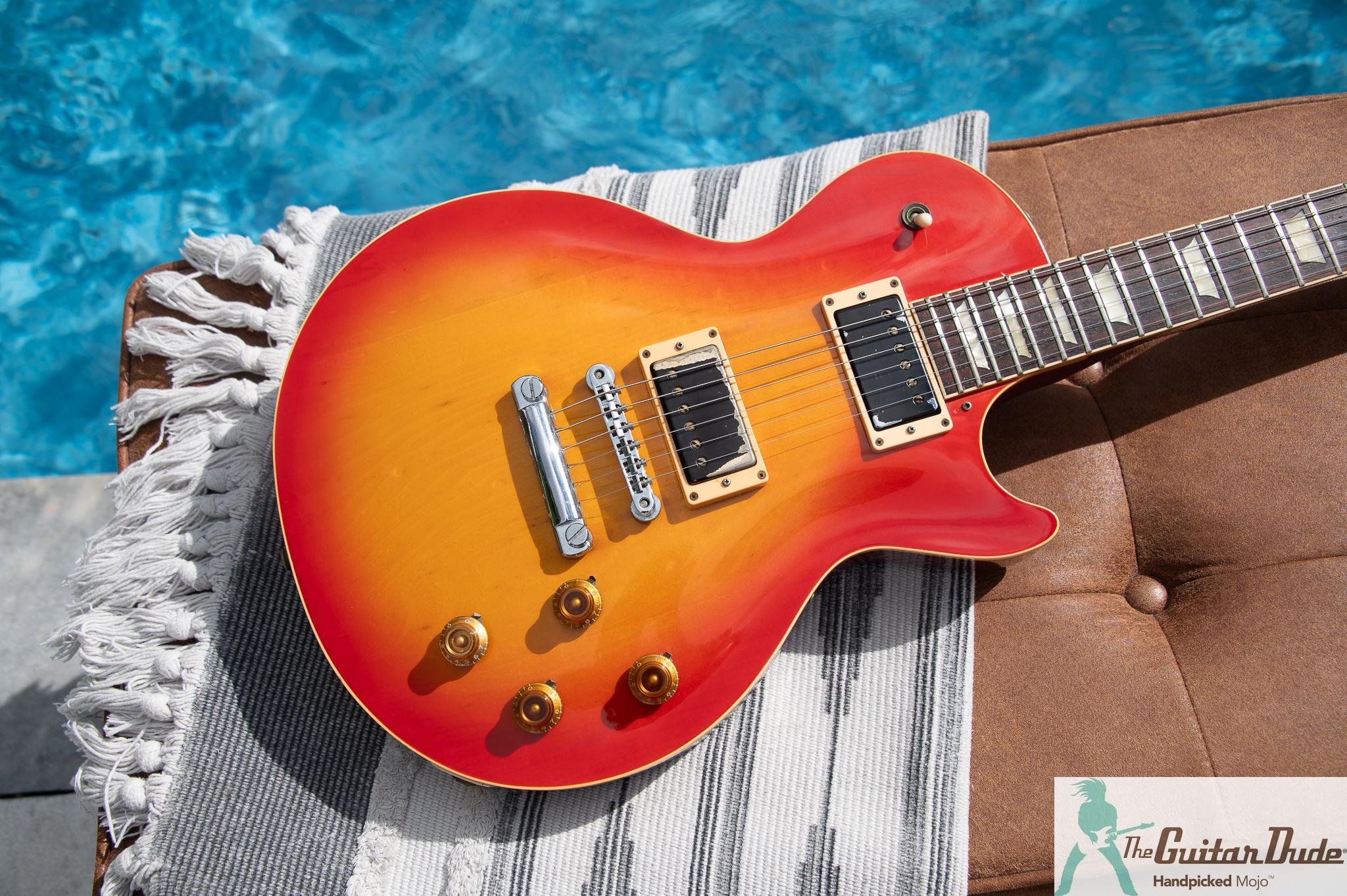1982 Tokai Love Rock LS-50 cherry sunburst, photo 7