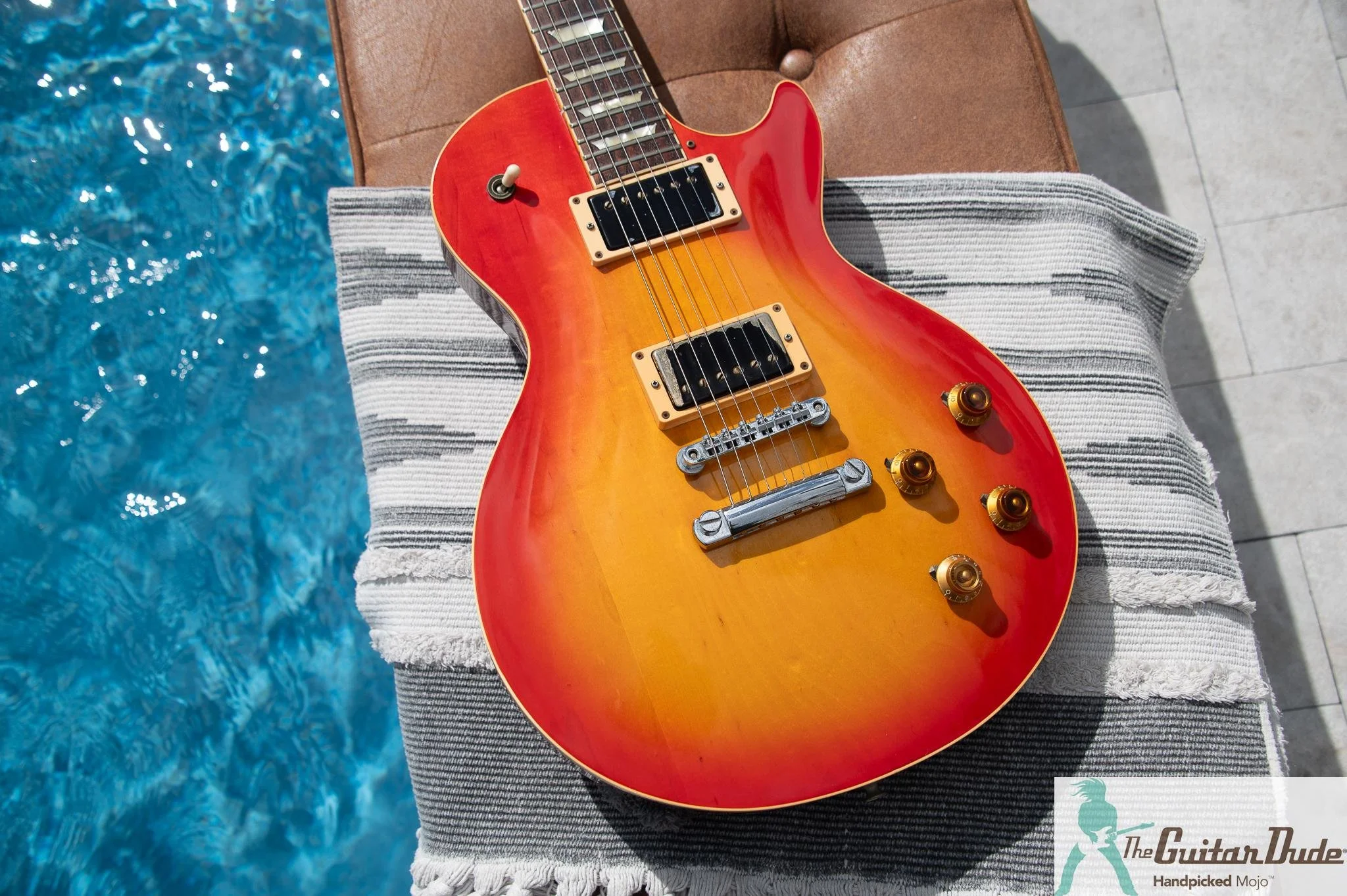 1982 Tokai Love Rock LS-50 cherry sunburst, photo 8