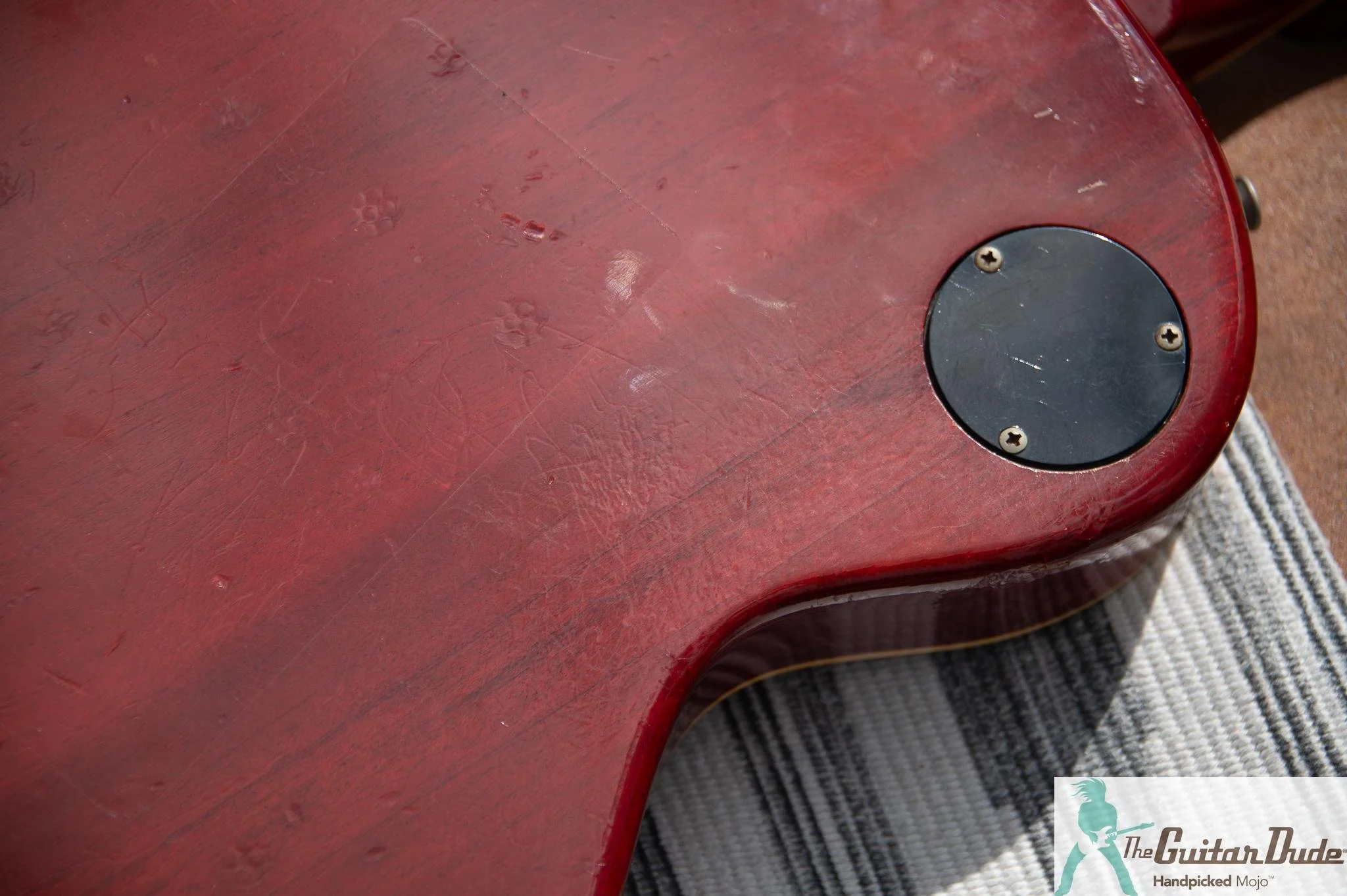 1982 Tokai Love Rock LS-50 cherry sunburst, photo 16