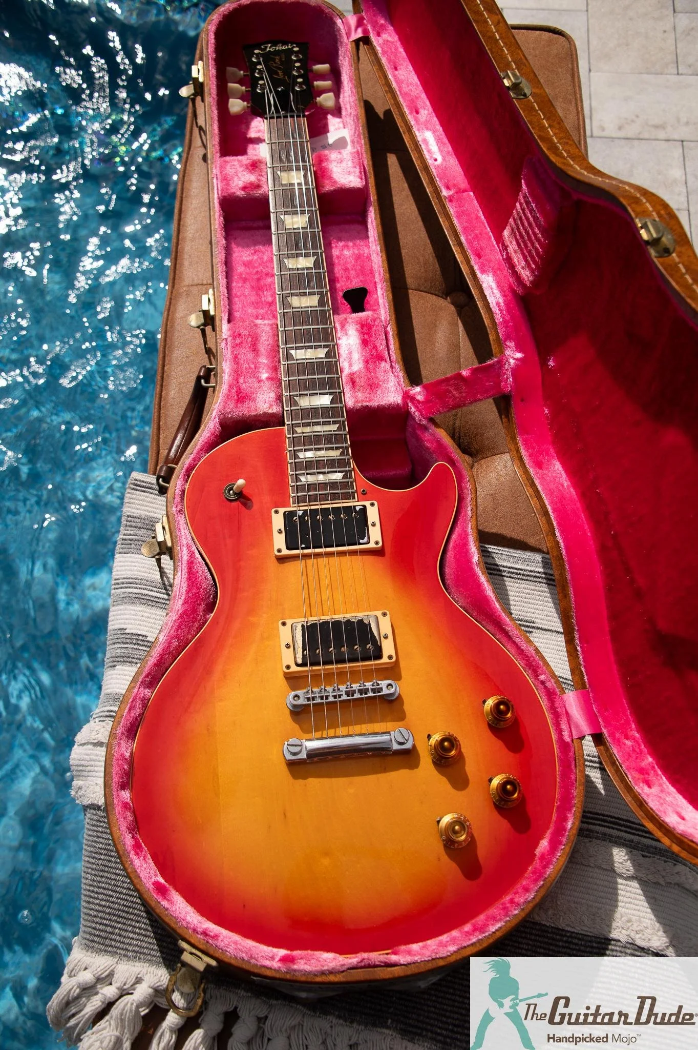 1982 Tokai Love Rock LS-50 cherry sunburst, photo 22