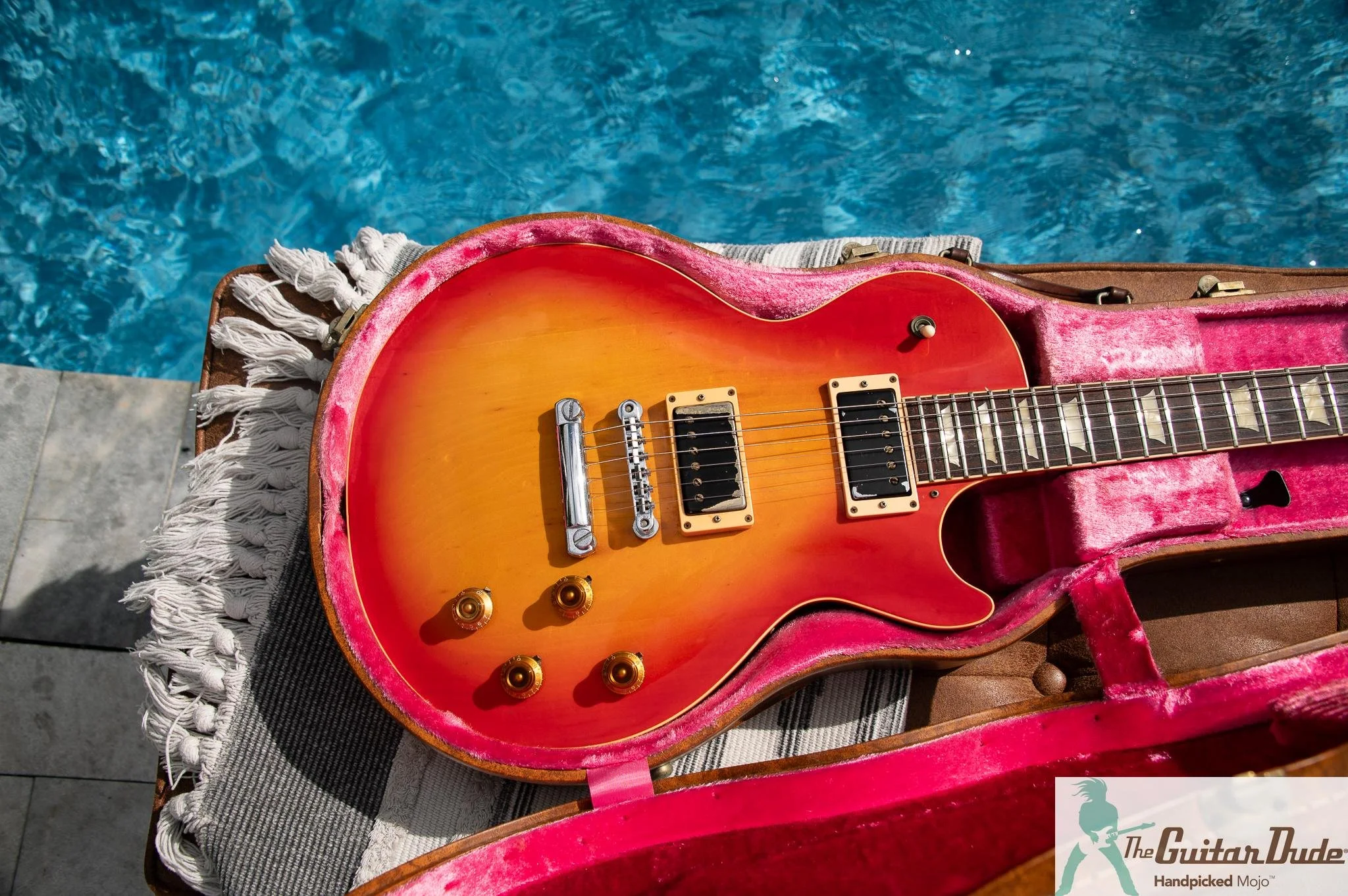 1982 Tokai Love Rock LS-50 cherry sunburst, photo 23