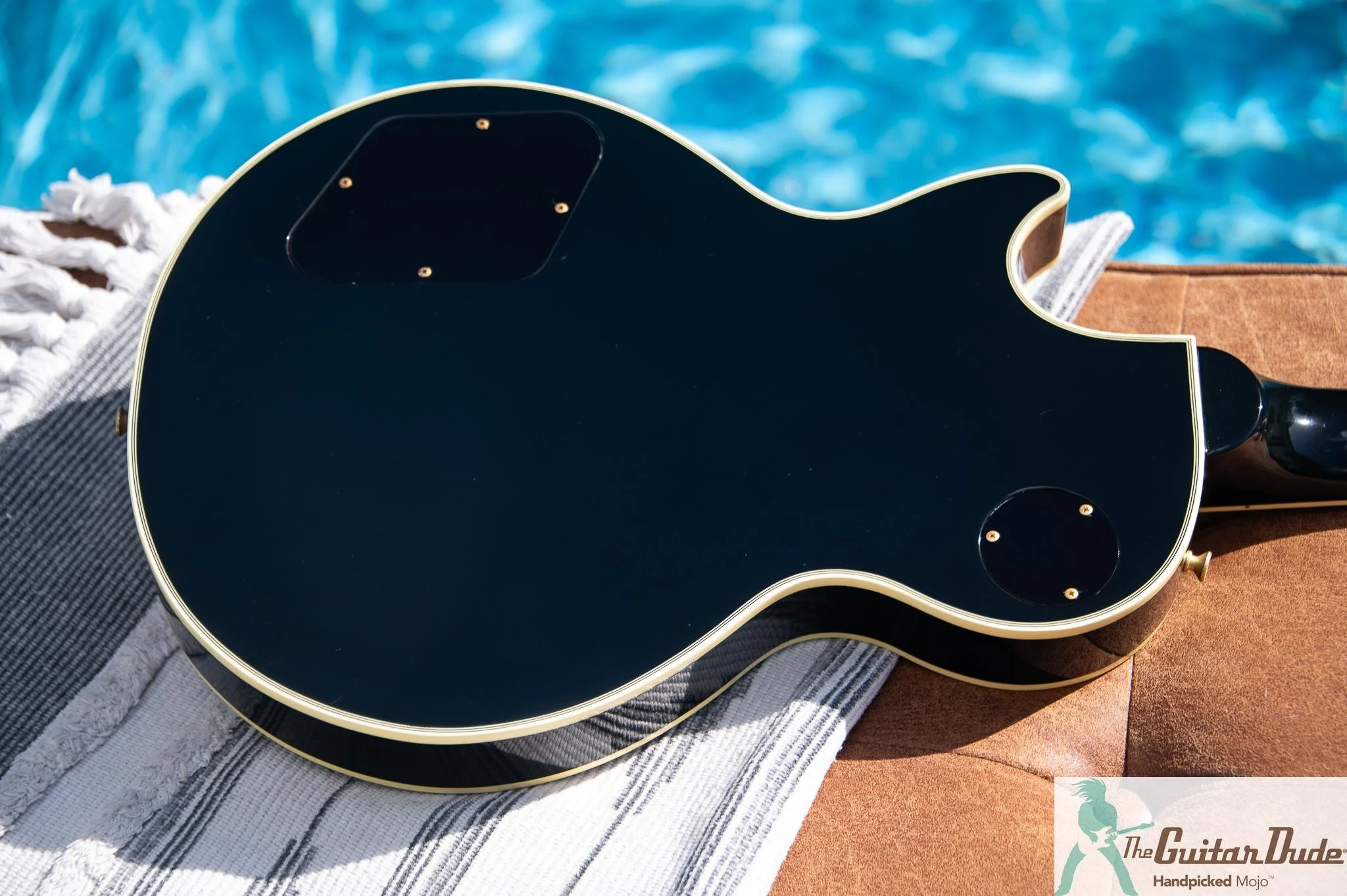 1998 Epiphone Japan LPC-80 Les Paul Custom Black Beauty, photo 13