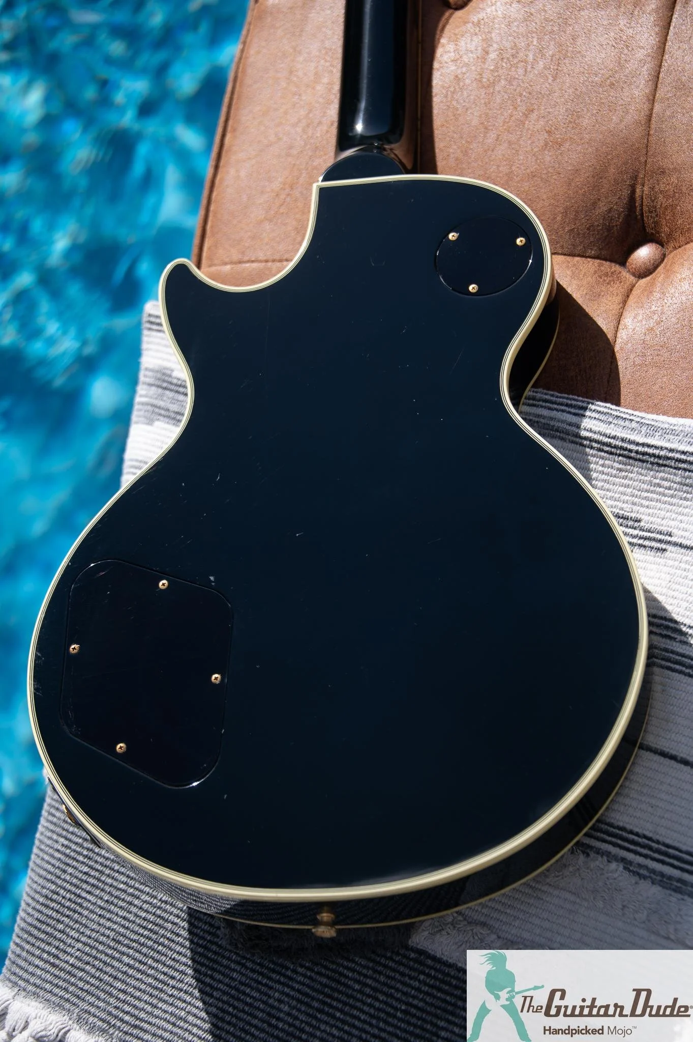 1998 Epiphone Japan LPC-80 Les Paul Custom Black Beauty, photo 14