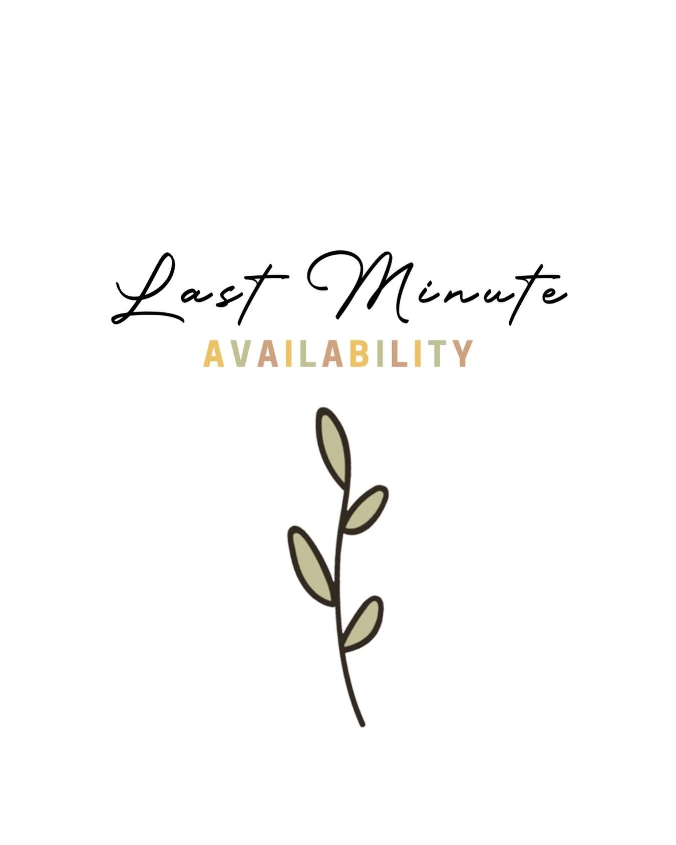 ✨ Last-minute opening ✨ 
Friday, Jan 30 at 1:00 PM
Because nothing says weekend-ready like a fresh Brazilian! 

If you&rsquo;d like to grab this spot, send me a DM or text at 613-229-2688. 💛