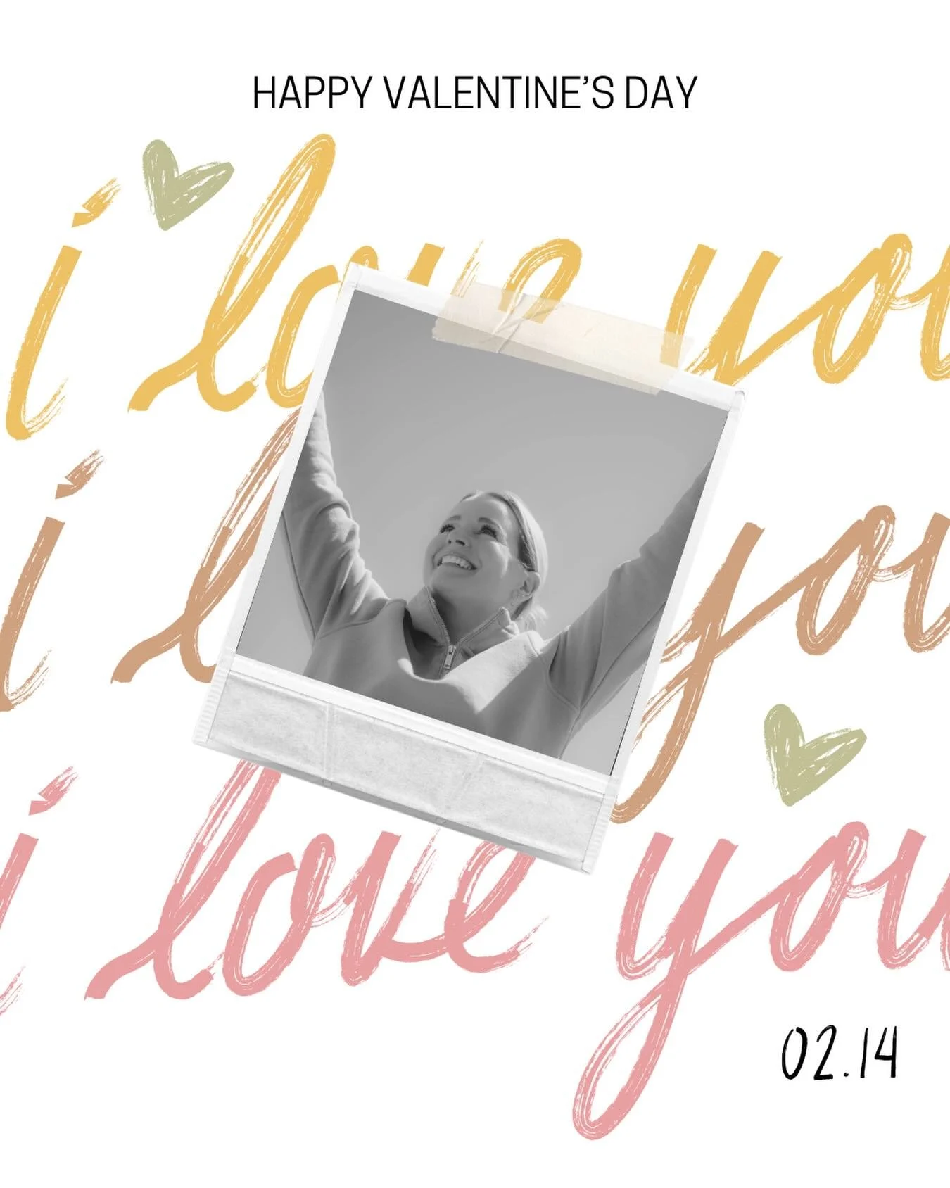 💘 Just me, sending you love. 💌

Happy Valentine&rsquo;s Day weekend! 💋