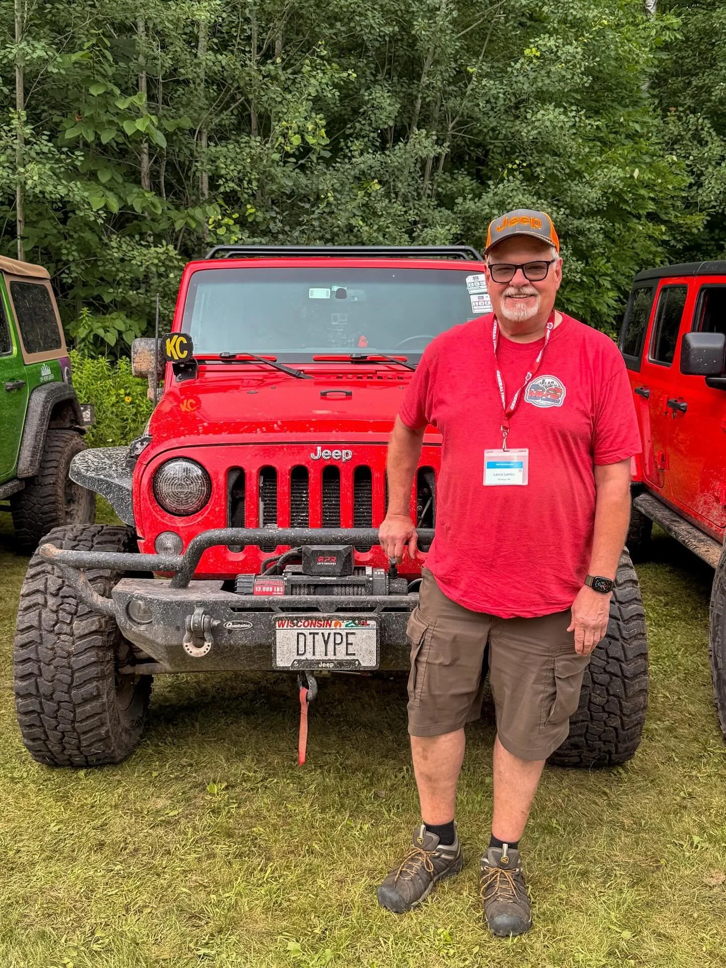 Well, folks, we made it. It&rsquo;s Front End Fri. Hope you have some excellent plans for the weekend.  And even a selfie lol.

#jeep #jeepwrangler #travelwisconsin #frontendfriday #jeepsandjeeps #thoughts  #friday #forest  #jeepsandjeeps #jeepporn  