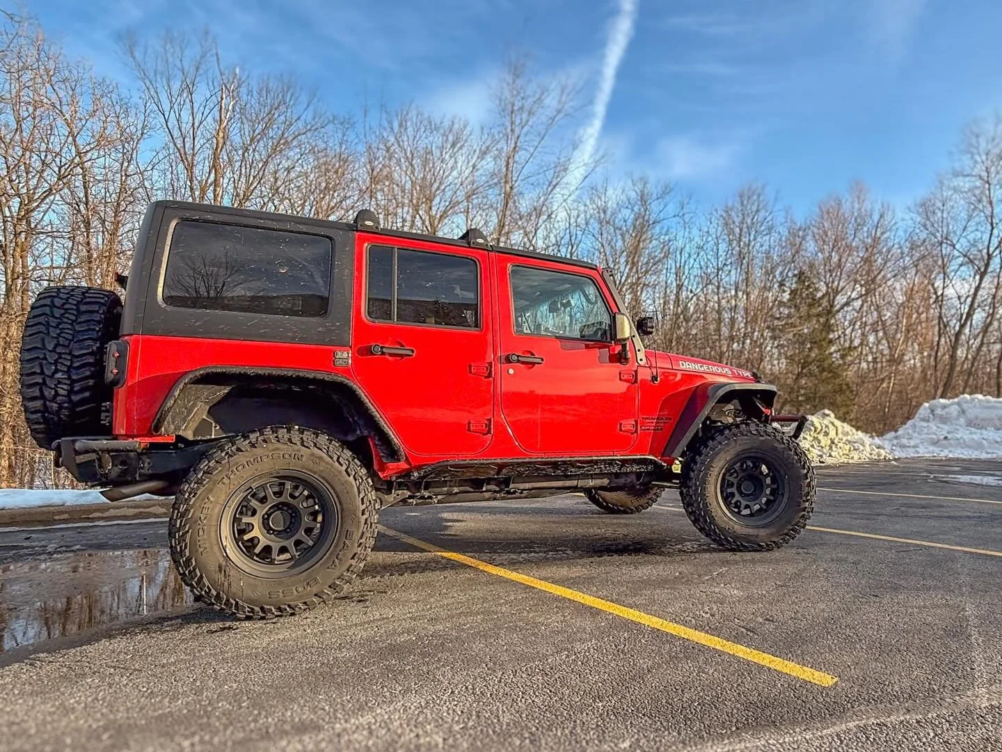 Much, much warmer today, much of the snmow is melting, suppose to get some rain.  I might work on something a bit fun today, A christmas version. of a Jeep song, we share see, Happy side shot Thursday!

My Substack

🛠️ My Build ⚒️ 
2015 Jeep JKU 
💥