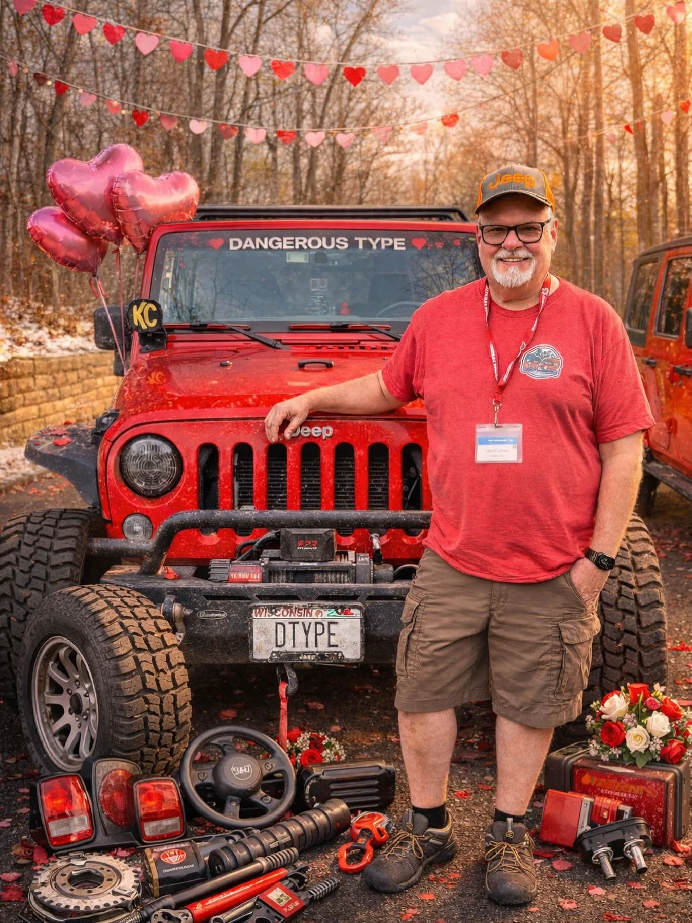 Wishing you all a happy Valentine&rsquo;s Day and a great side shot Saturday. Whether you&rsquo;re celebrating love or just enjoying your Jeep, remember your Jeep needs you, as long as you give it Jeep parts, haha.  A fun photo in that regard today! 