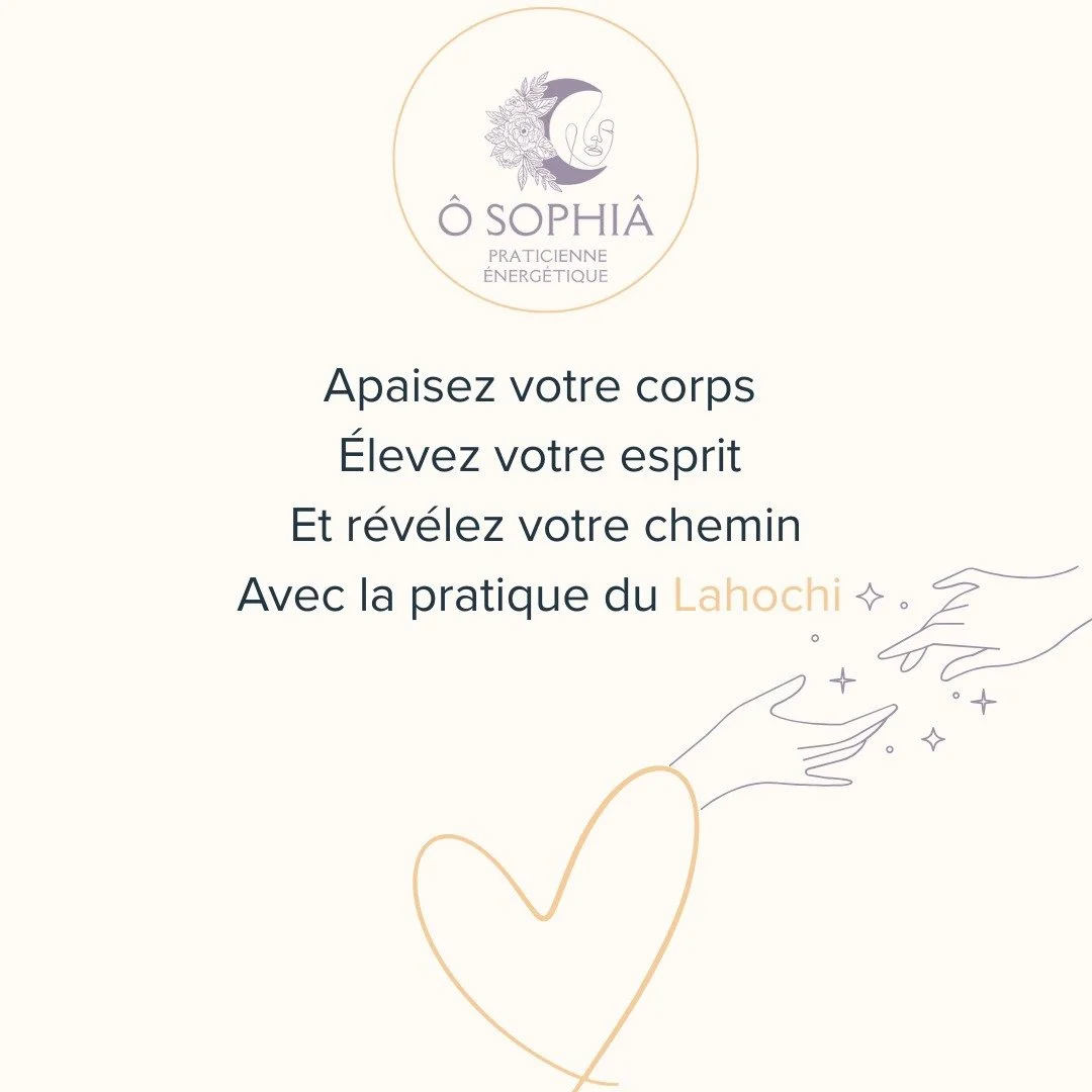 🌠Le Lahochi est une pratique &eacute;nerg&eacute;tique qui vise &agrave; harmoniser le corps, l&rsquo;esprit et les &eacute;motions, &agrave; favoriser la d&eacute;tente et &agrave; stimuler l&rsquo;autogu&eacute;rison🌠

#lahochi #&eacute;nerg&eacu