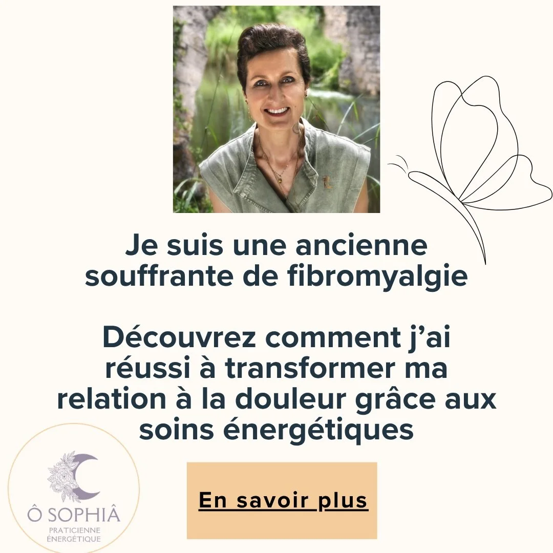 Ancienne souffrante de fibromyalgie, j&rsquo;accompagne aujourd&rsquo;hui les personnes confront&eacute;es aux douleurs chroniques, &agrave; la fatigue et au stress, &agrave; transformer leur relation &agrave; la souffrance et &agrave; retrouver un m