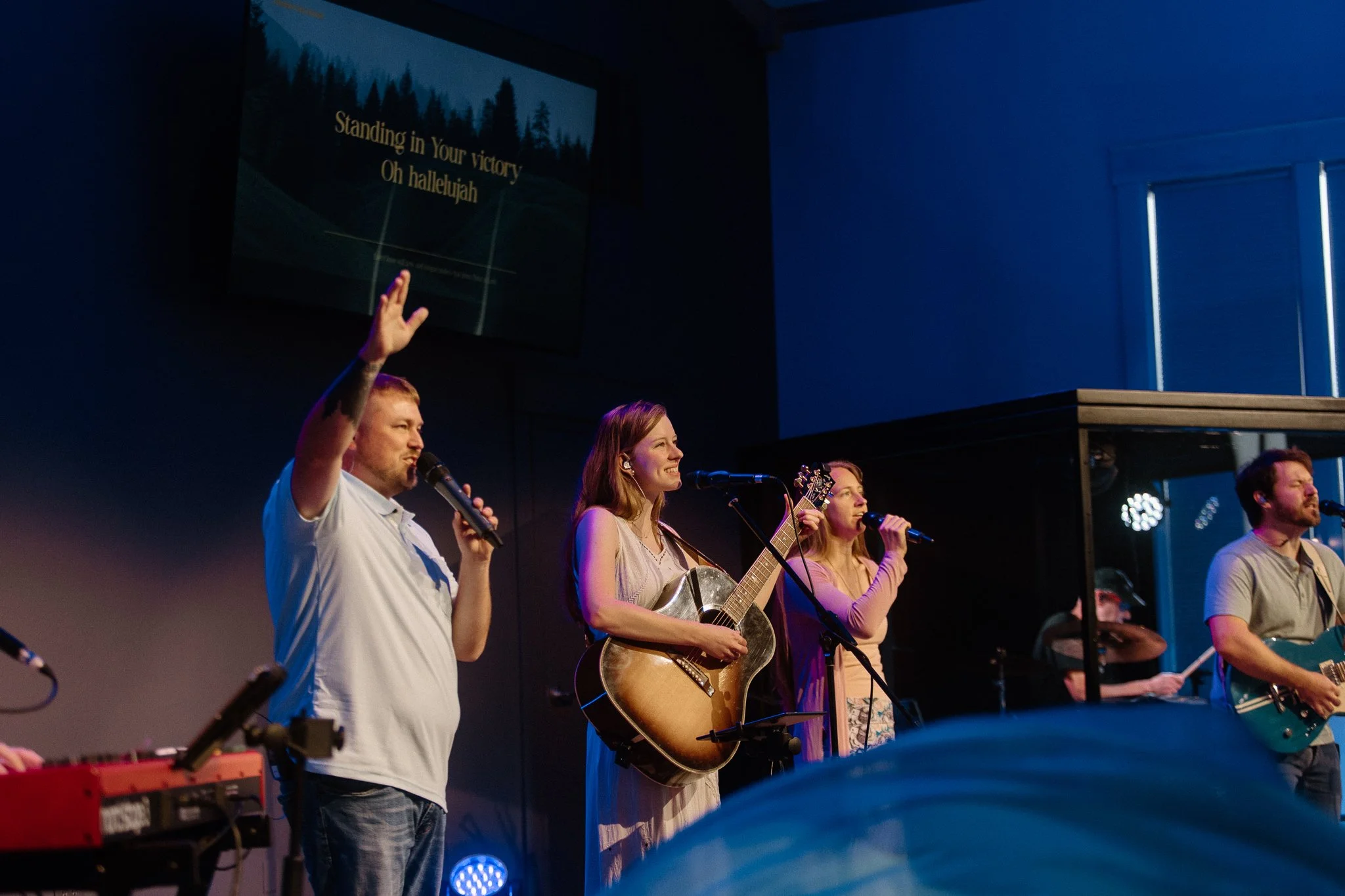 Worship at Freedom City Church in Cincinnati, Ohio