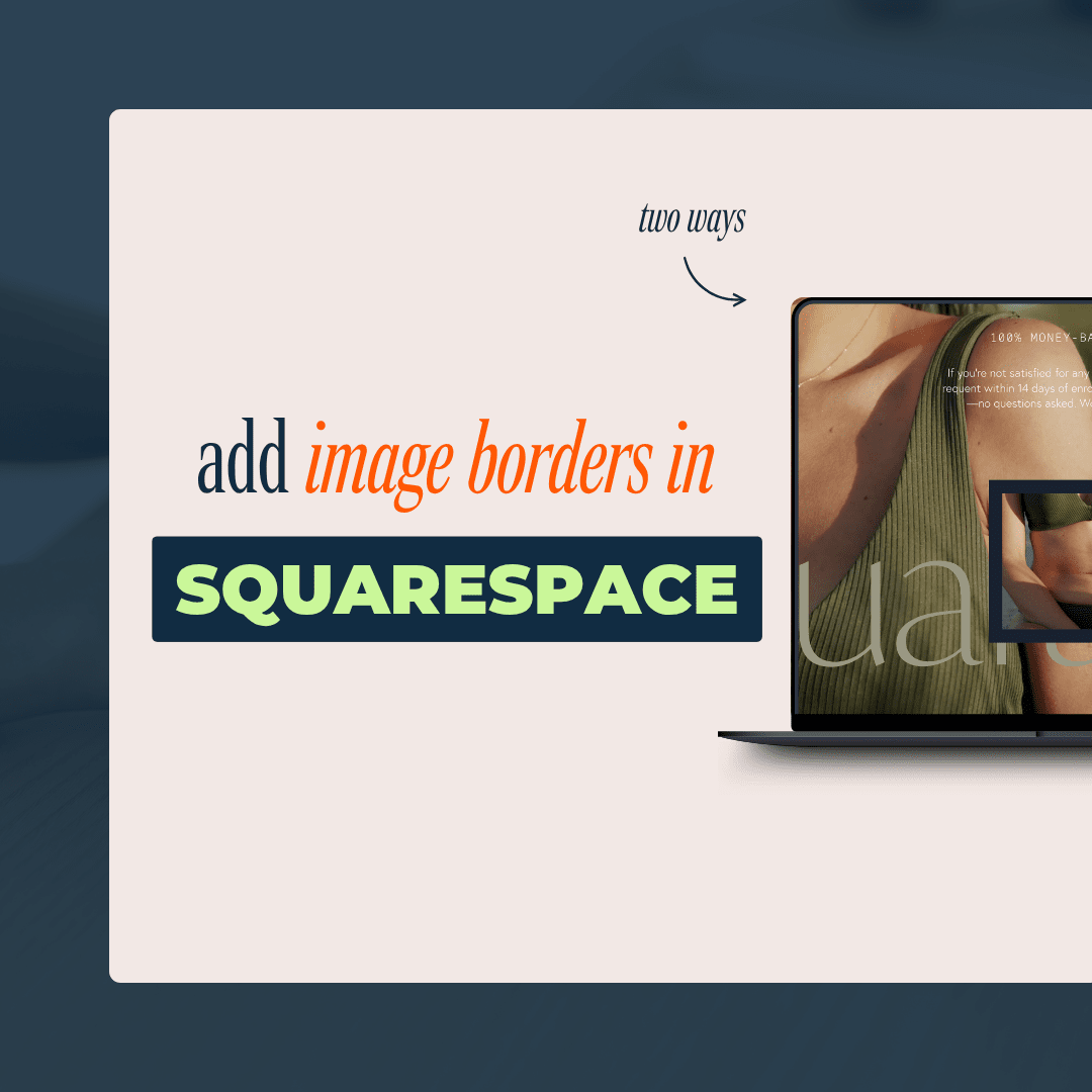 How to Add Borders to Images in Squarespace