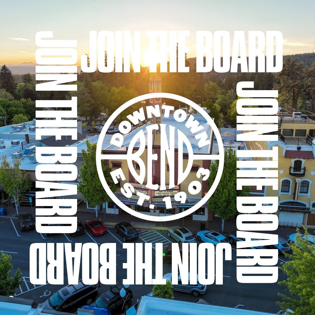 Interested in making a difference in Downtown Bend?  Consider applying to be on the board of the Downtown Bend Business Association! 

In addition to building owners and business owners, we do have space for one community member to join this stellar 