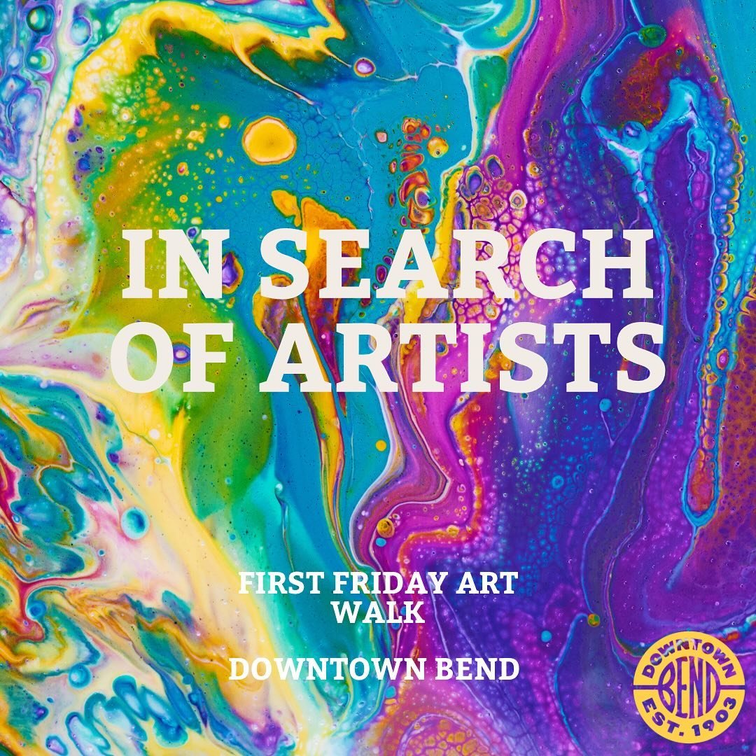 🎨 Calling all local artists ready to make a splash in the vibrant heart of Bend! 🌟 

It&rsquo;s time to shine and showcase your incredible talent to the entire community during our legendary First Friday Art Walks! 🎉 Step into the spotlight with u