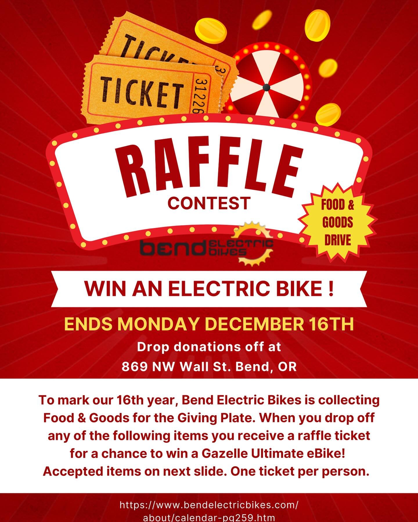 Want to win and Ebike and do some good for others while you&rsquo;re at it?  Check out what @bendelectricbikes is doing!