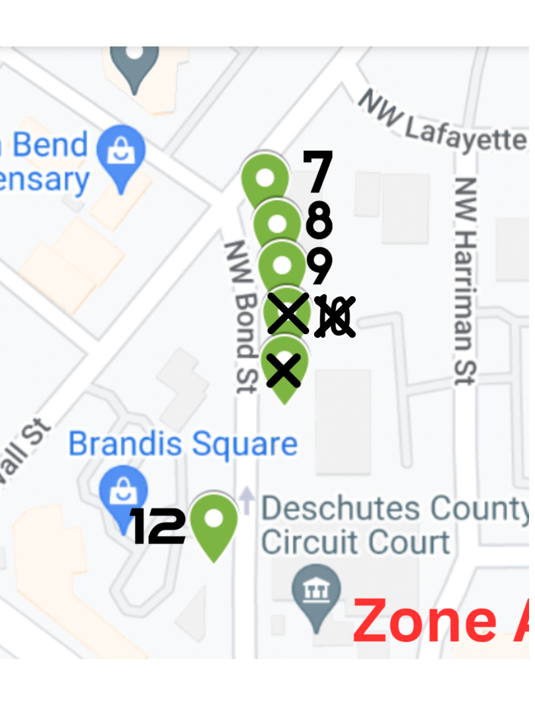 Zone A - Double Banner Zones