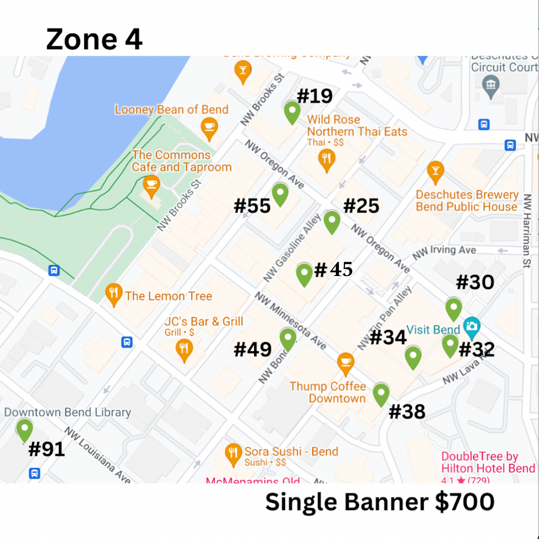 Zone 4 - Single Banner Zones
