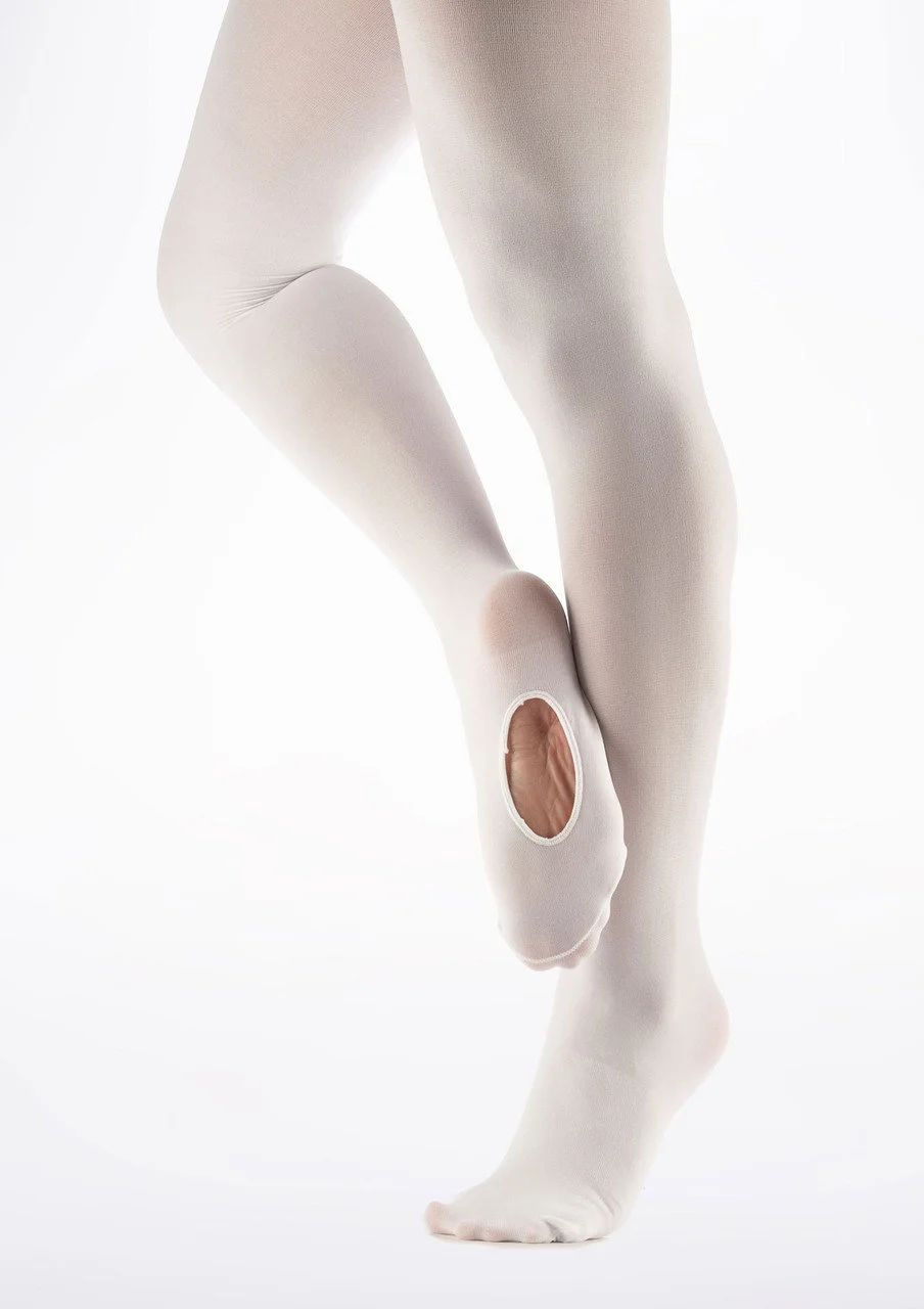 White Convertible Tights