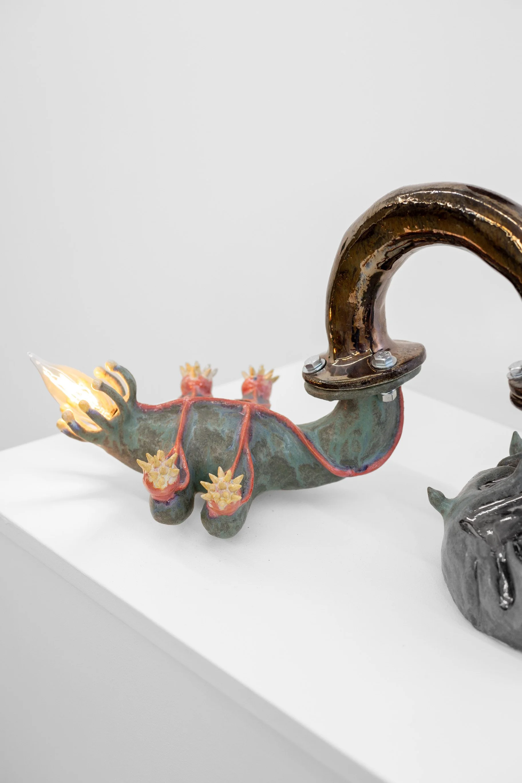 mutating desire, 2025
ceramic lamp
