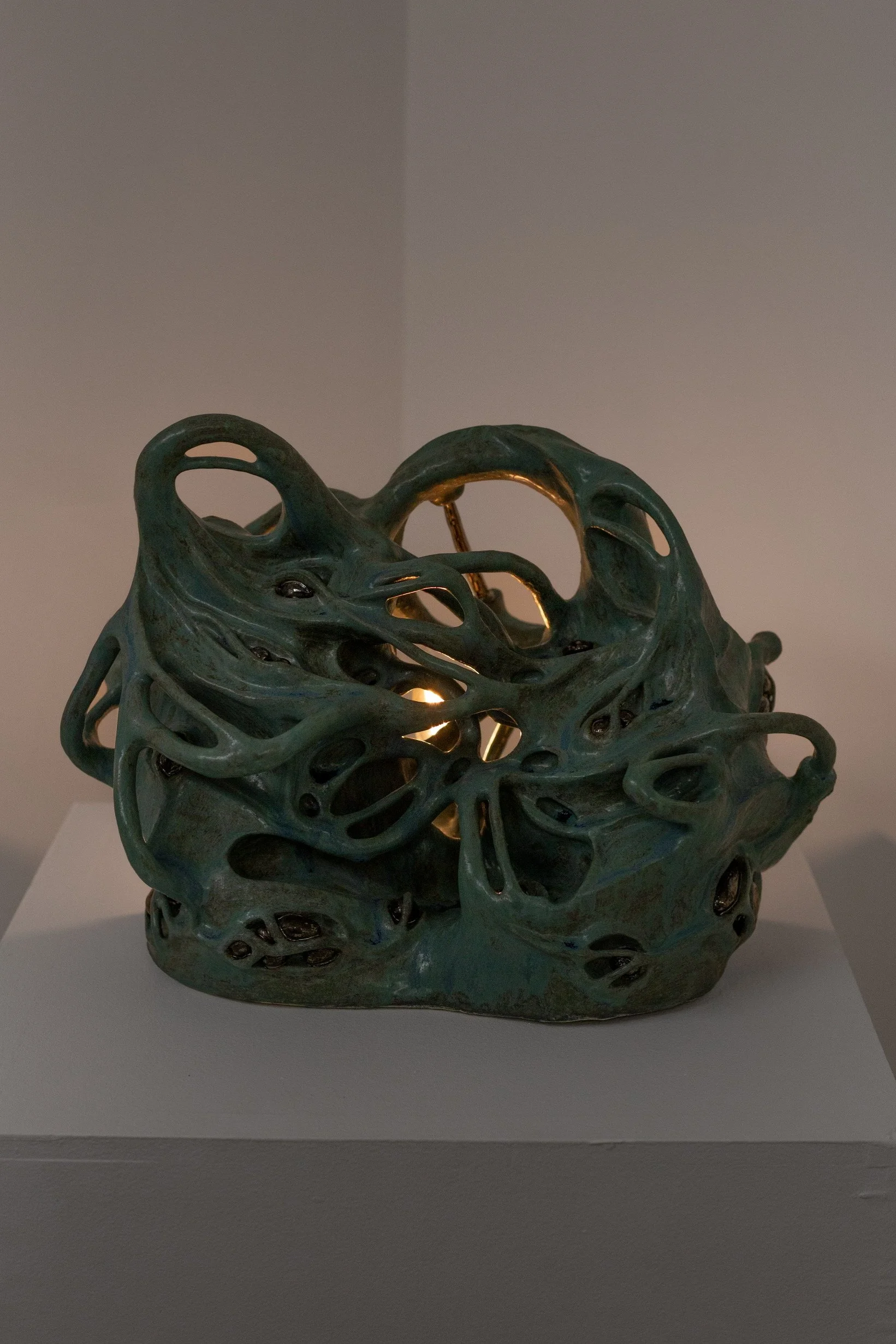symbiogenesis, 2025
ceramic lamp