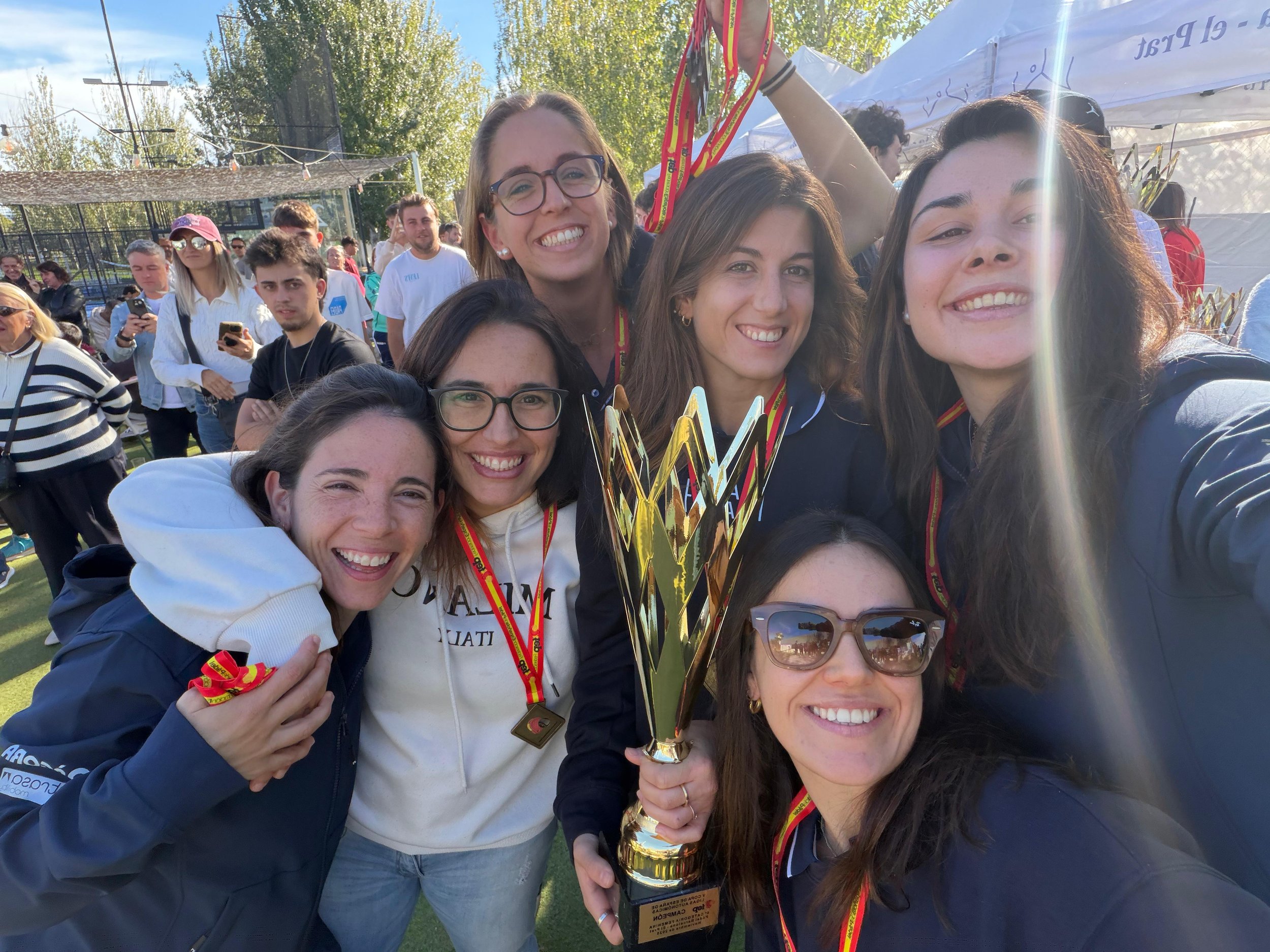 Èxit dels primers equips de pàdel a la v copa d’espanya de lligues autonòmiques