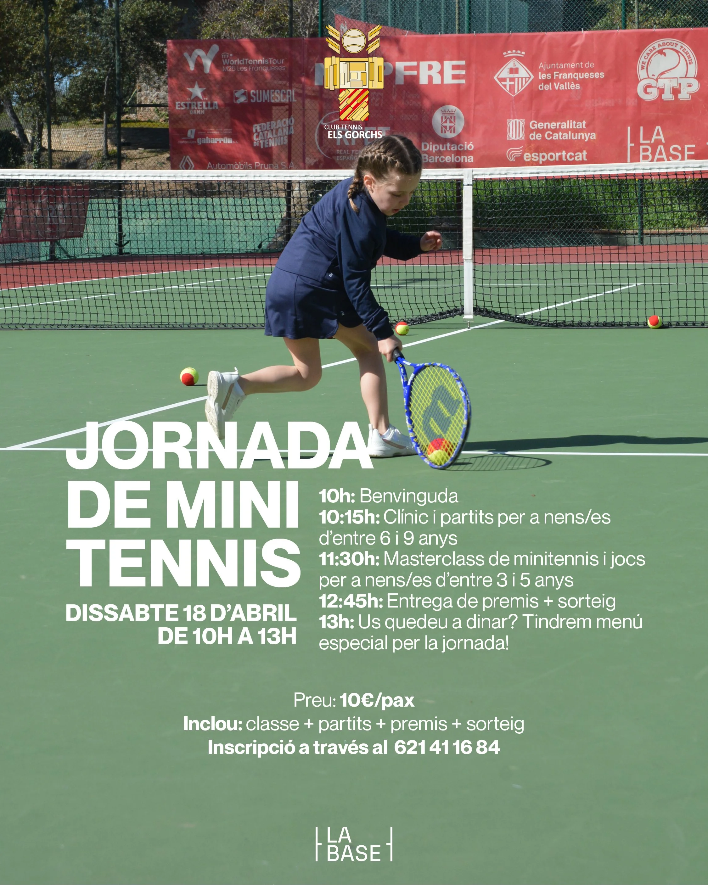 Jornada Mini Tennis:un matí per recordar