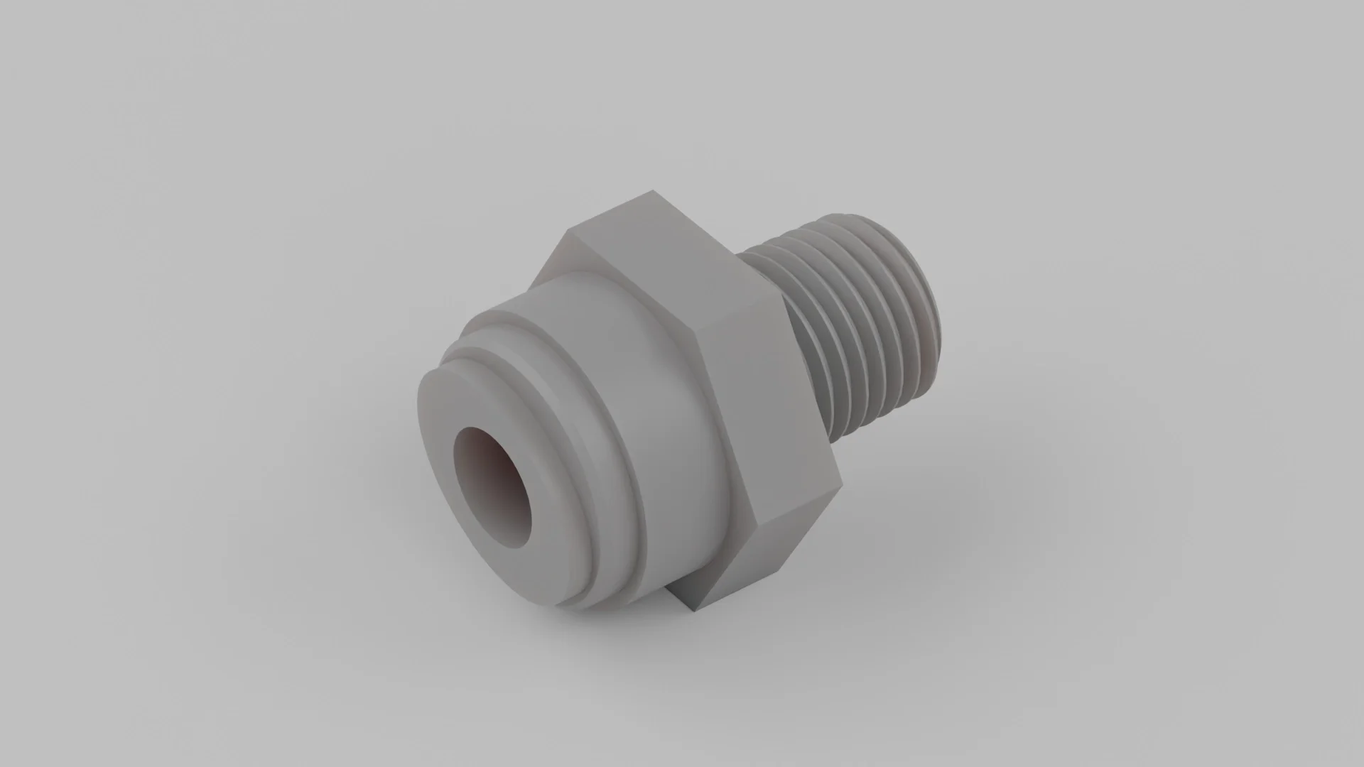 Solenoid Valve Connector 1/4 x 1/4 NPT