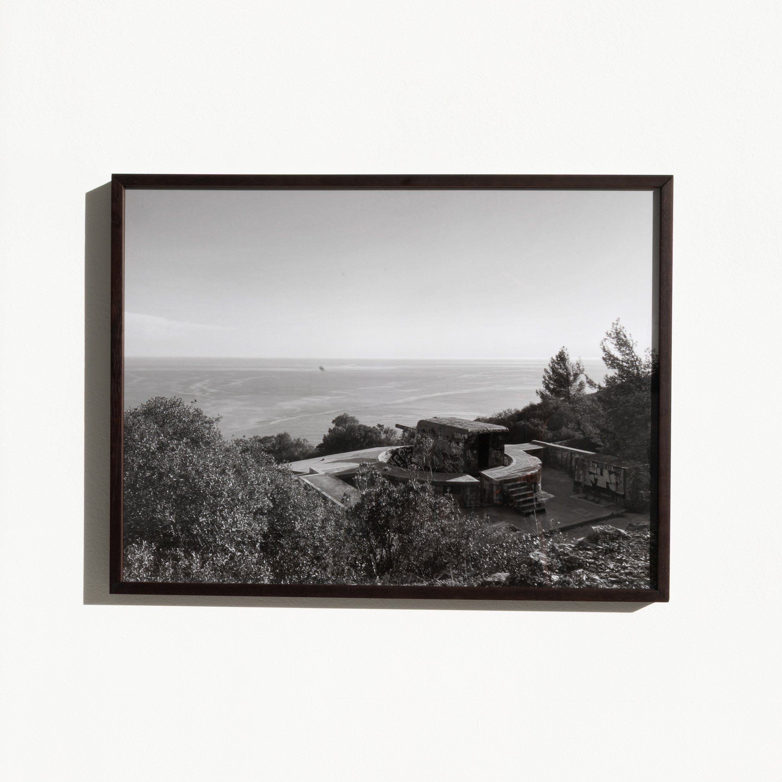 Gonçalo Matos: Frame 66 x 50 cm - Serie "Coastal Defence :Outão"