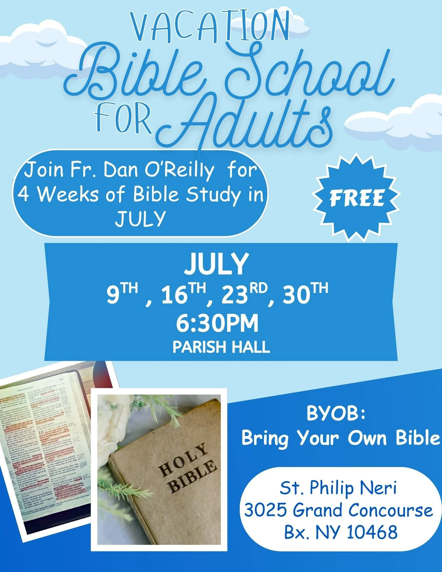 Vacation Bible School for Adults