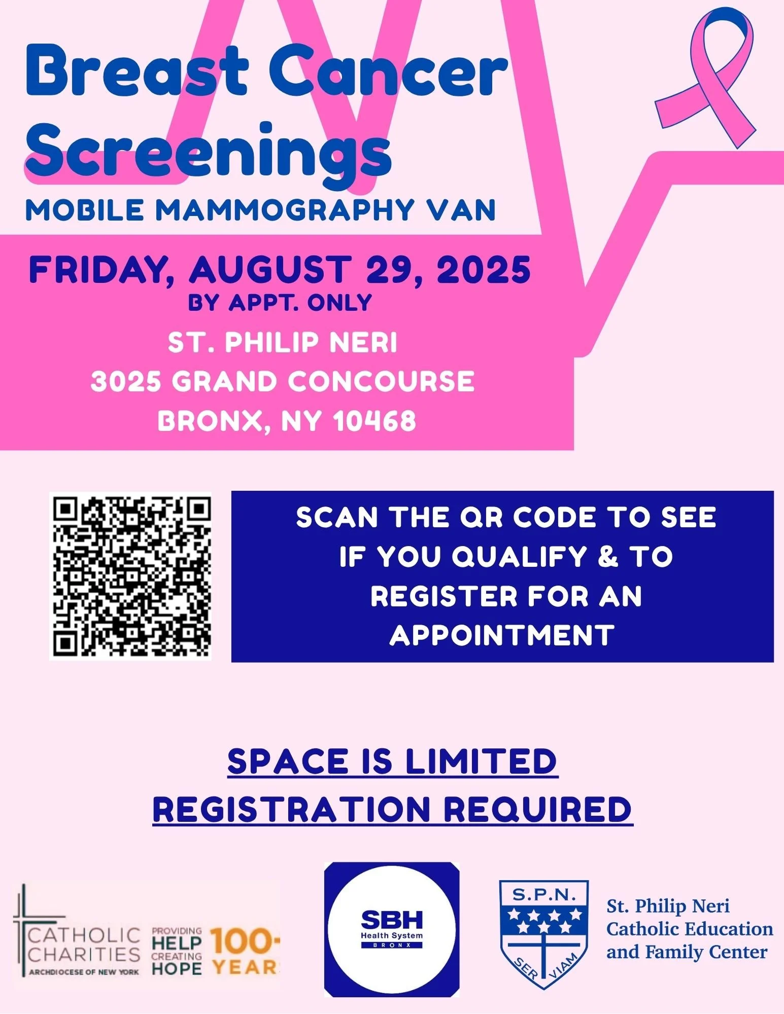 Mammogram Van @ St. Philip Neri