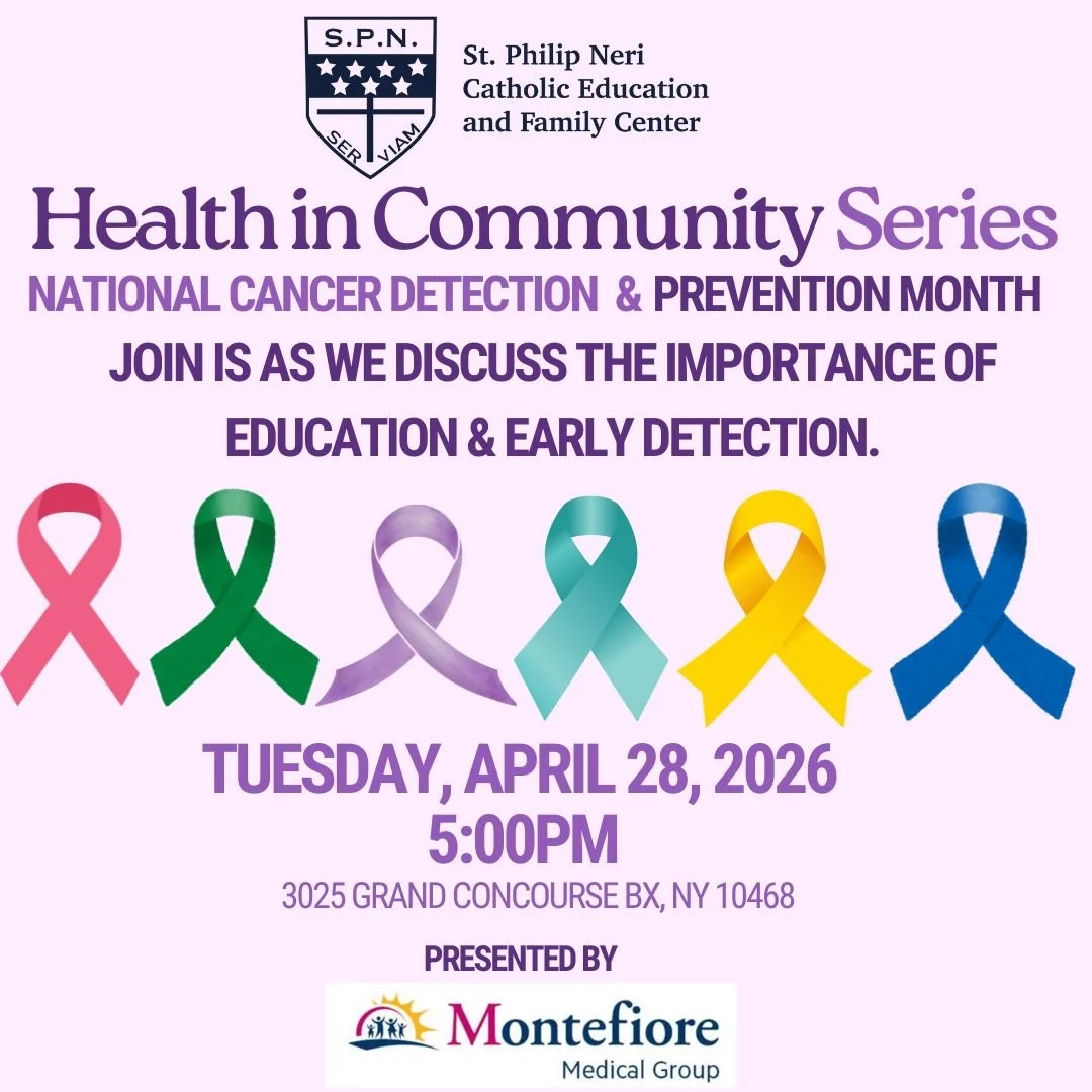 Health in Community Series- Cancer Prevention & Detection