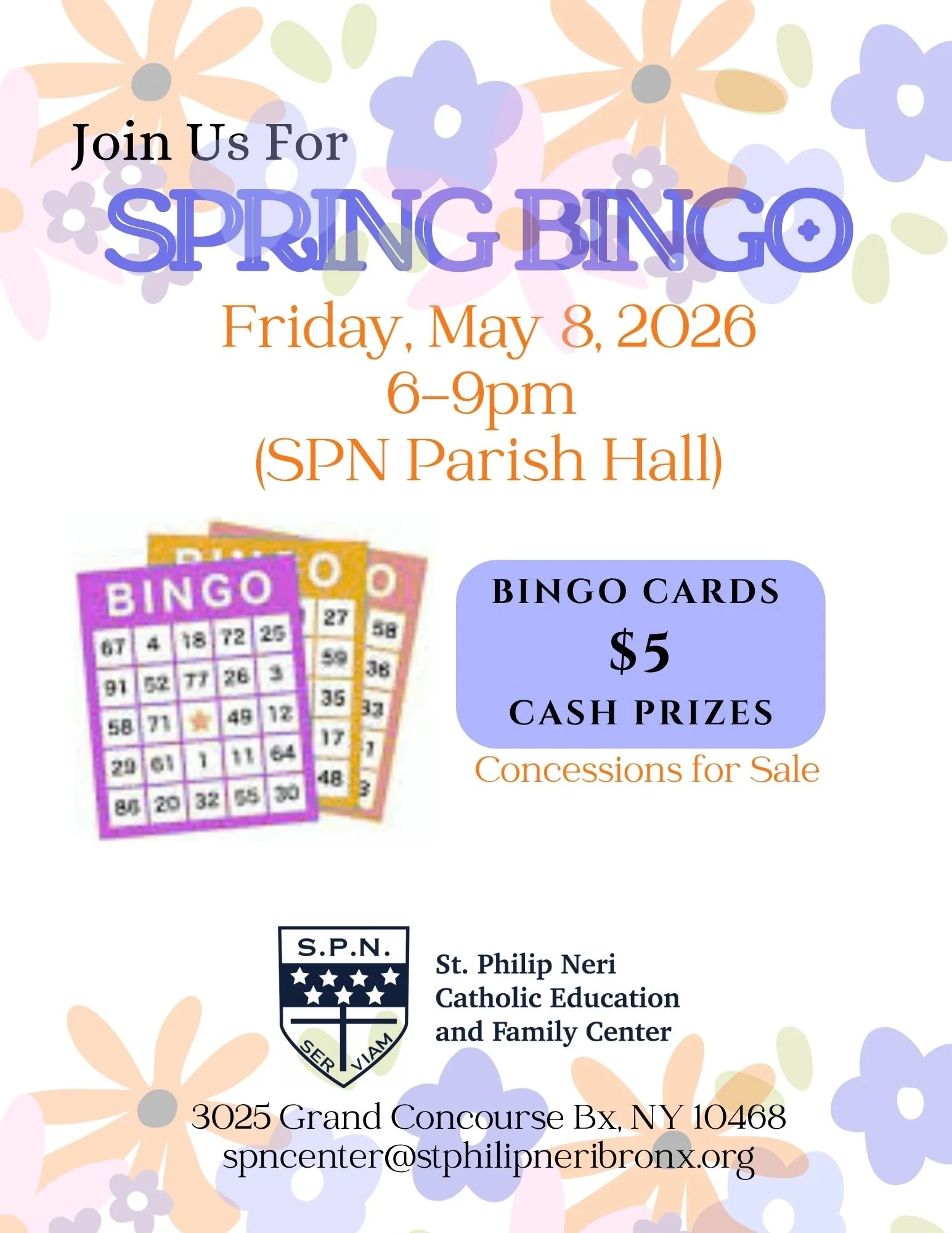 Spring Bingo Night 