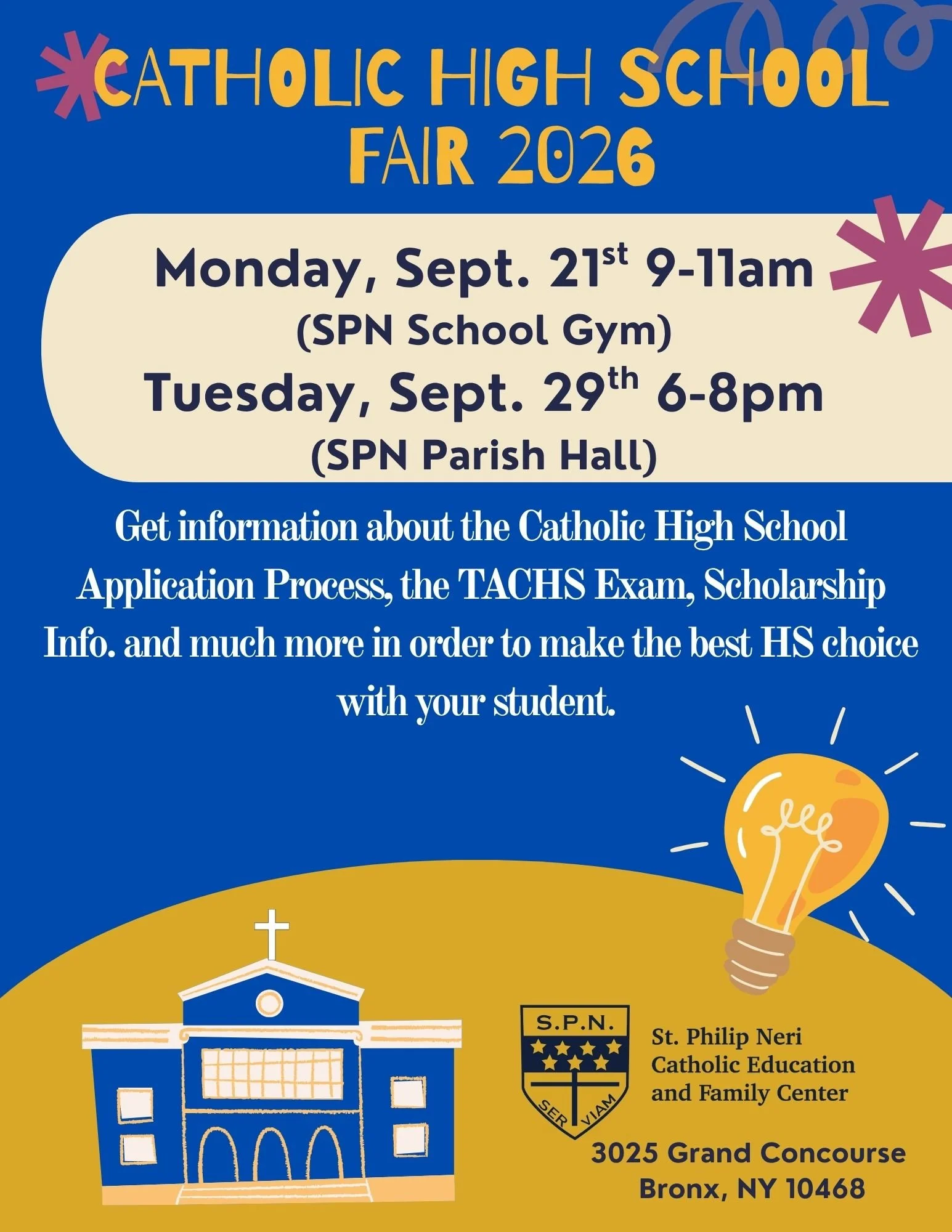 Community Catholic High School Fair 