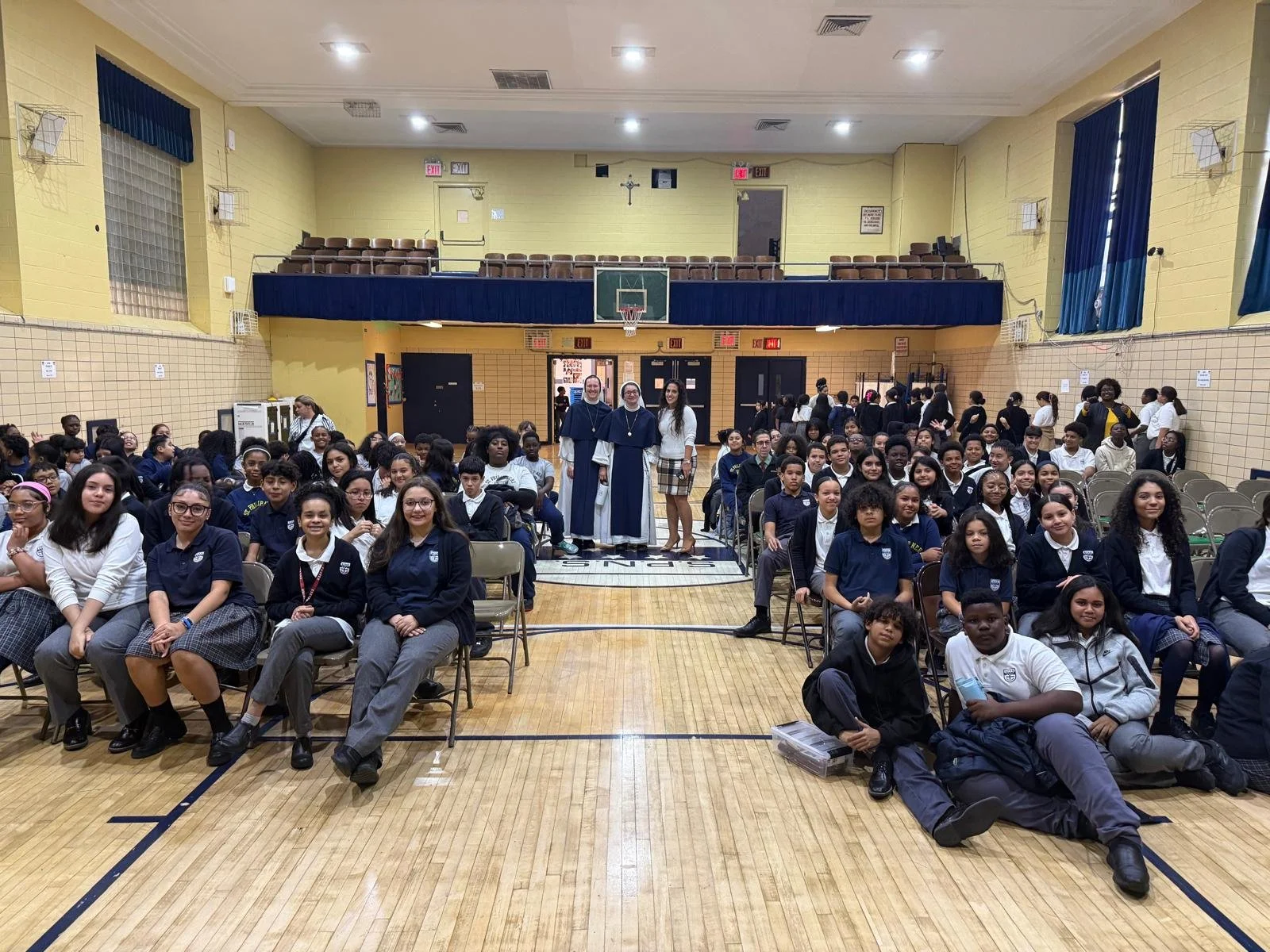 Sisters of Life at SPN Middle School