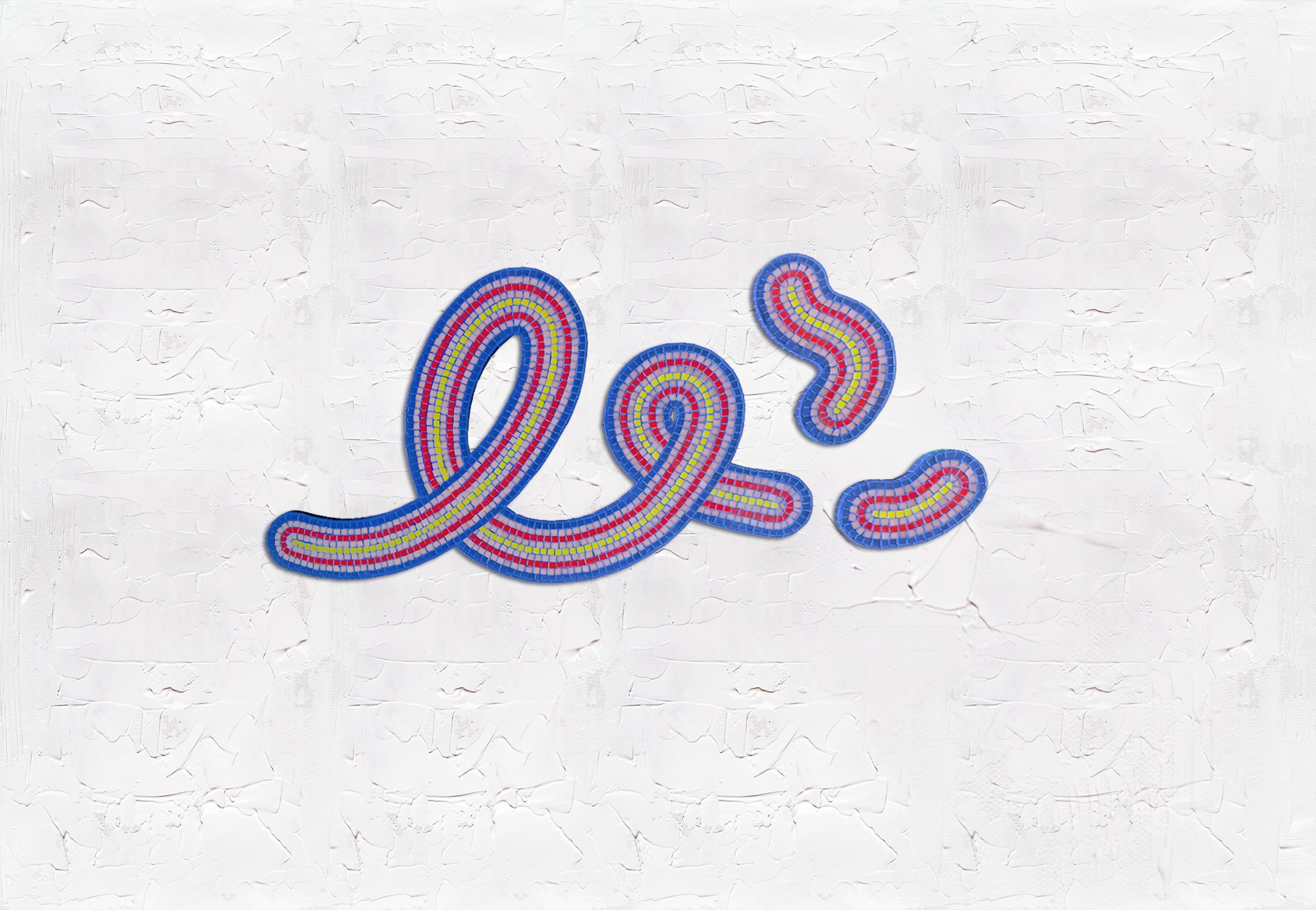 Brushstroke 9B, 100 x 57cm & various, £1400