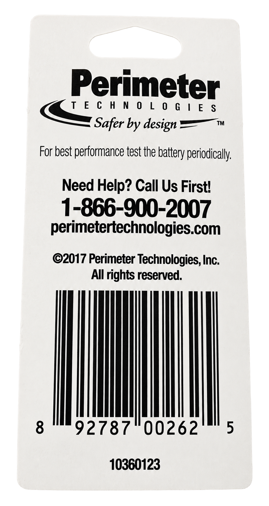 Perimeter Technologies Replacement Battery for Max Receiver-Back.png