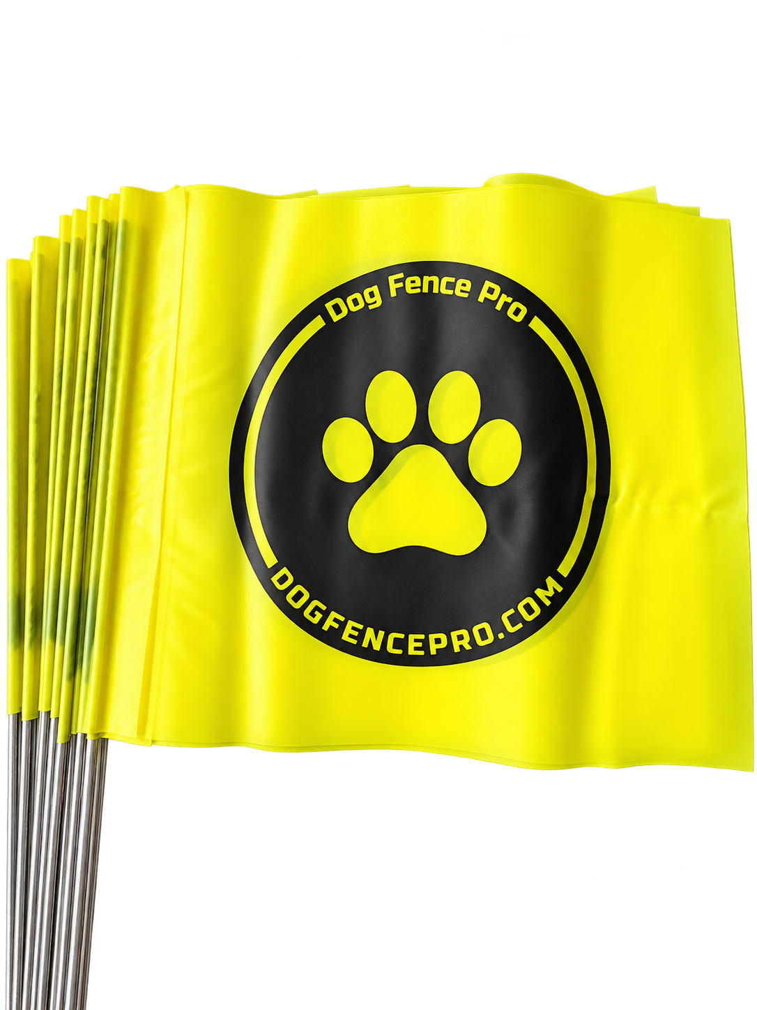 High-Visibility Boundary Flags (100 Count)