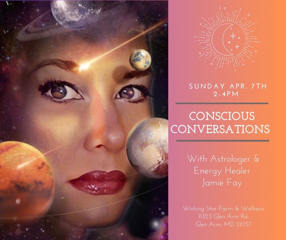 Only 4 spots! LEFT to snag an opportunity to have your own personal mini eclipse reading done by our resident astrologer @reiki.jamiefay this Sunday, April 7th at Wishing Star Farm!  Unless you have been living under a rock 🪨 you have probably heard