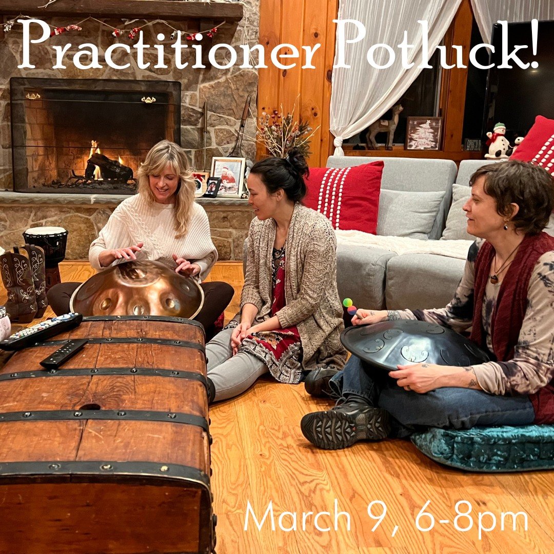 Have you been looking for your tribe? A community of like-minded practitioners all working to bring healing and light into our world? Then join us for our next Practitioner Potluck -- fun, casual meet-up to share ideas and collaborate. Link is in the