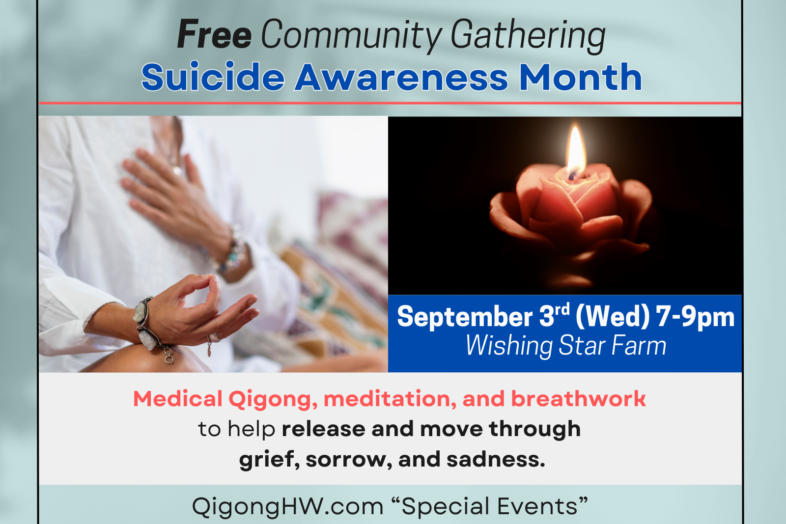 FREE Community Gathering: Suicide Awareness