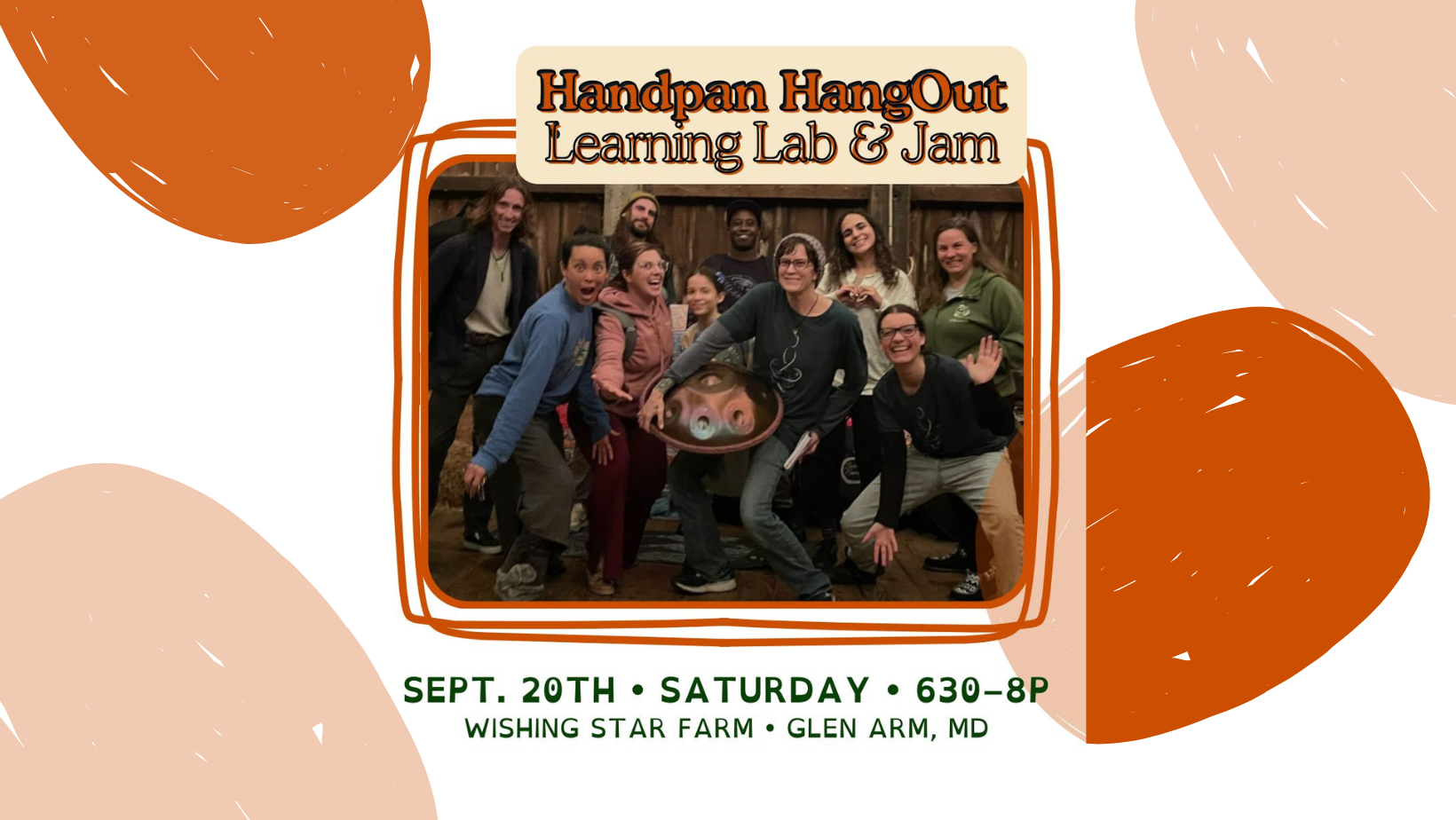 Handpan Hang Out: Learning Lab & Jam