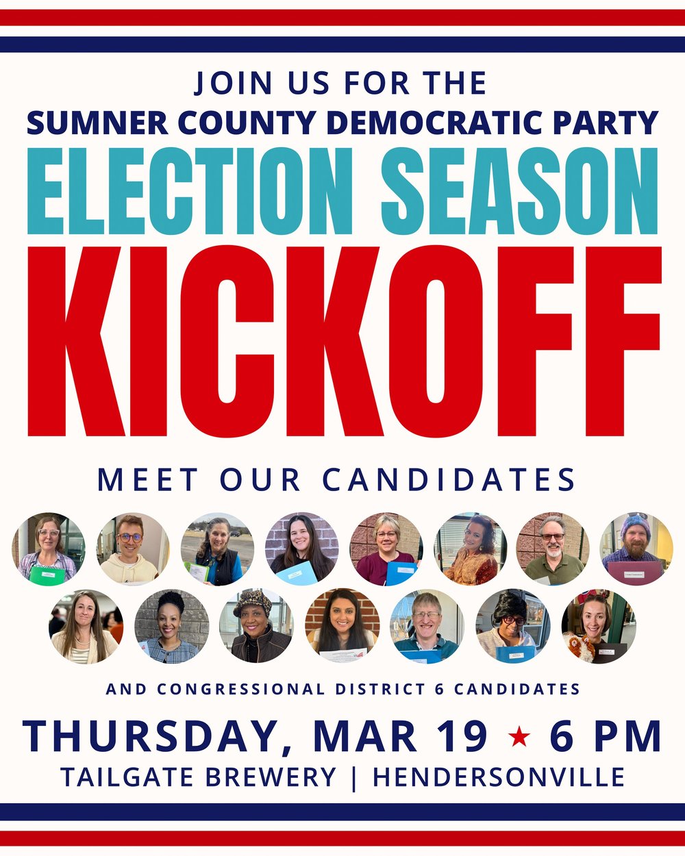 2026 Election Season Kickoff — Sumner County Democratic Party